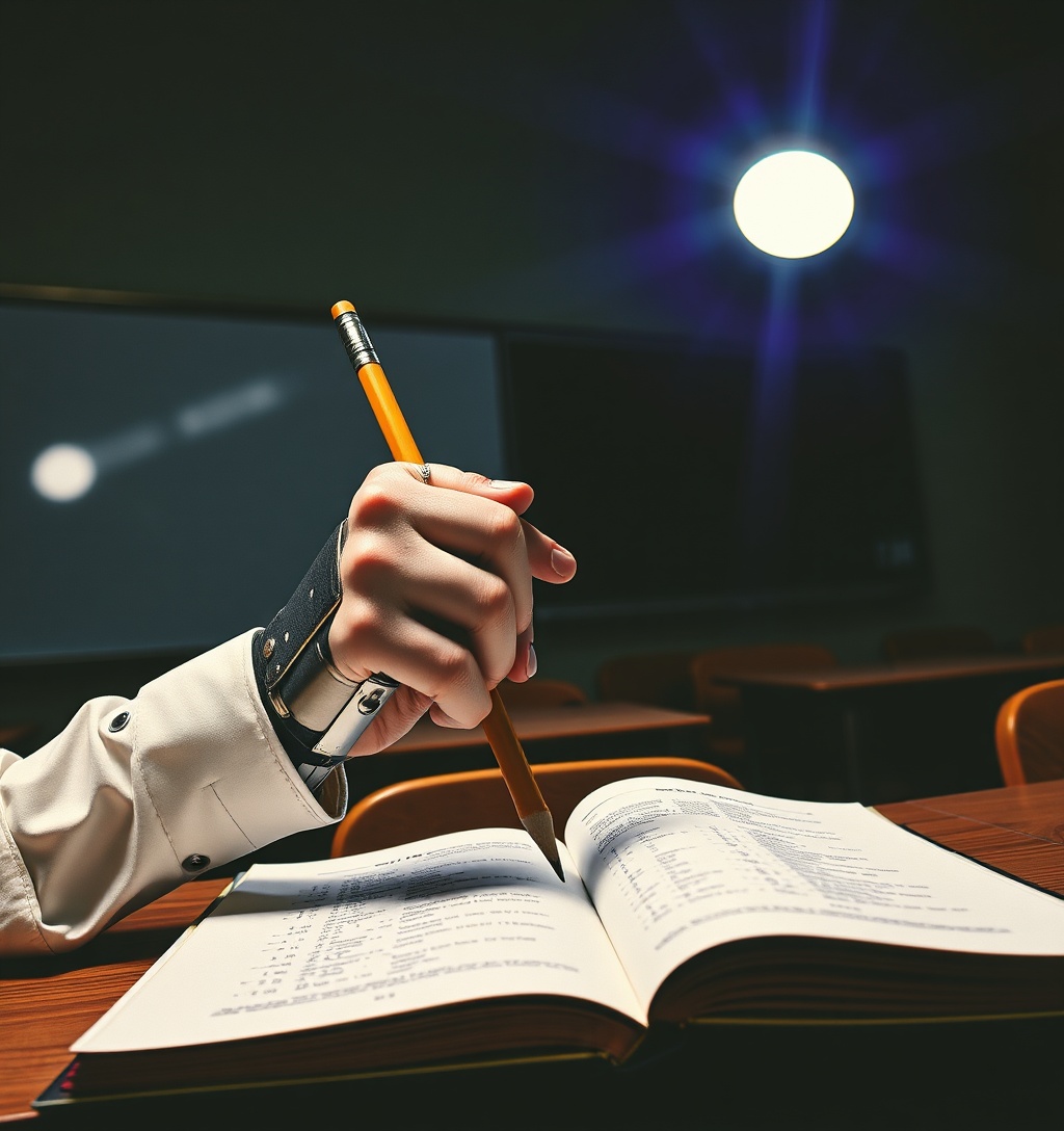 Illustrazione generata per il pezzo: Scuola, Gabanelli critica la riforma dei tecnici per la riduzione delle ore di materie di base