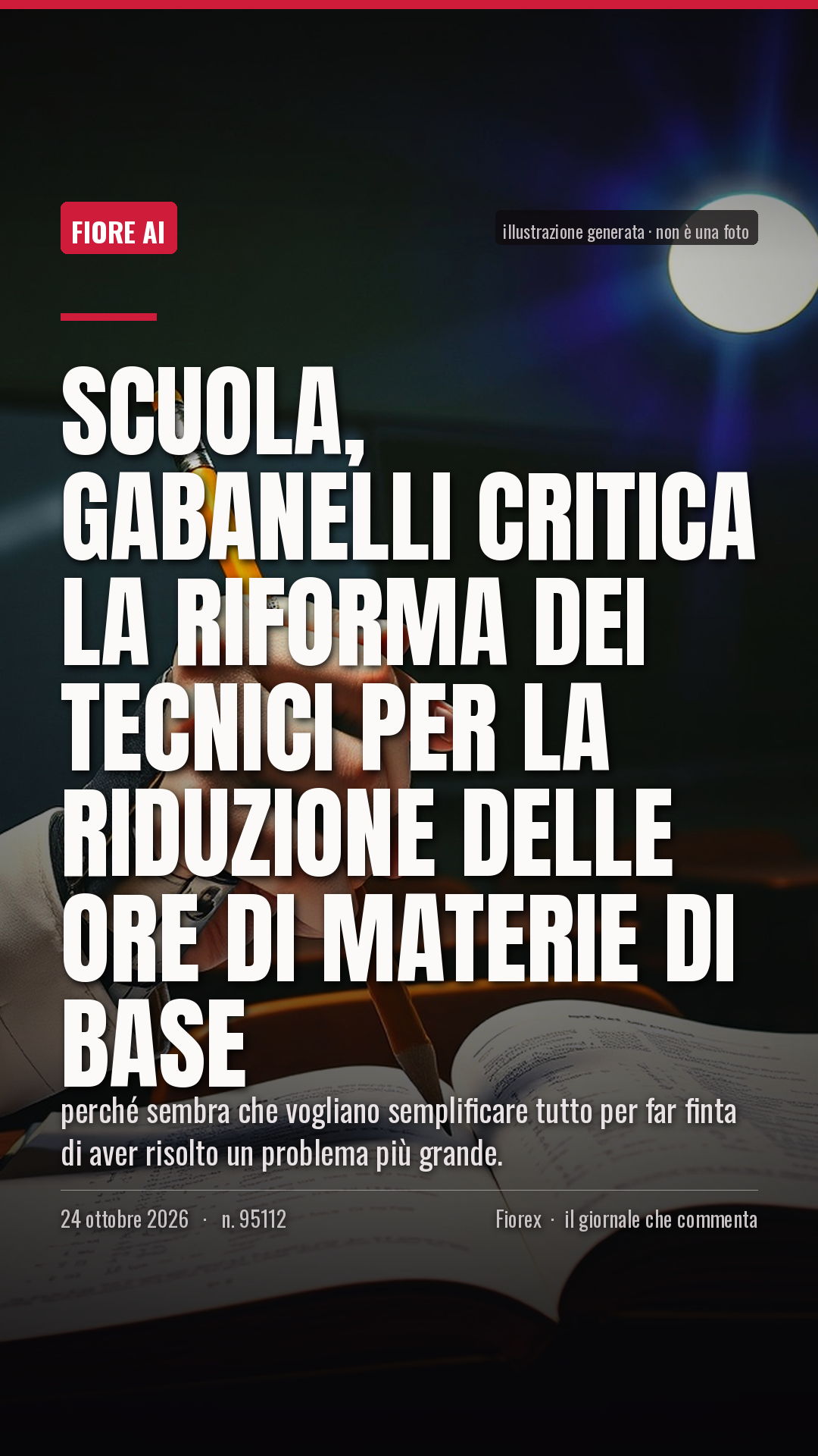 La cartolina verticale del pezzo, per le storie