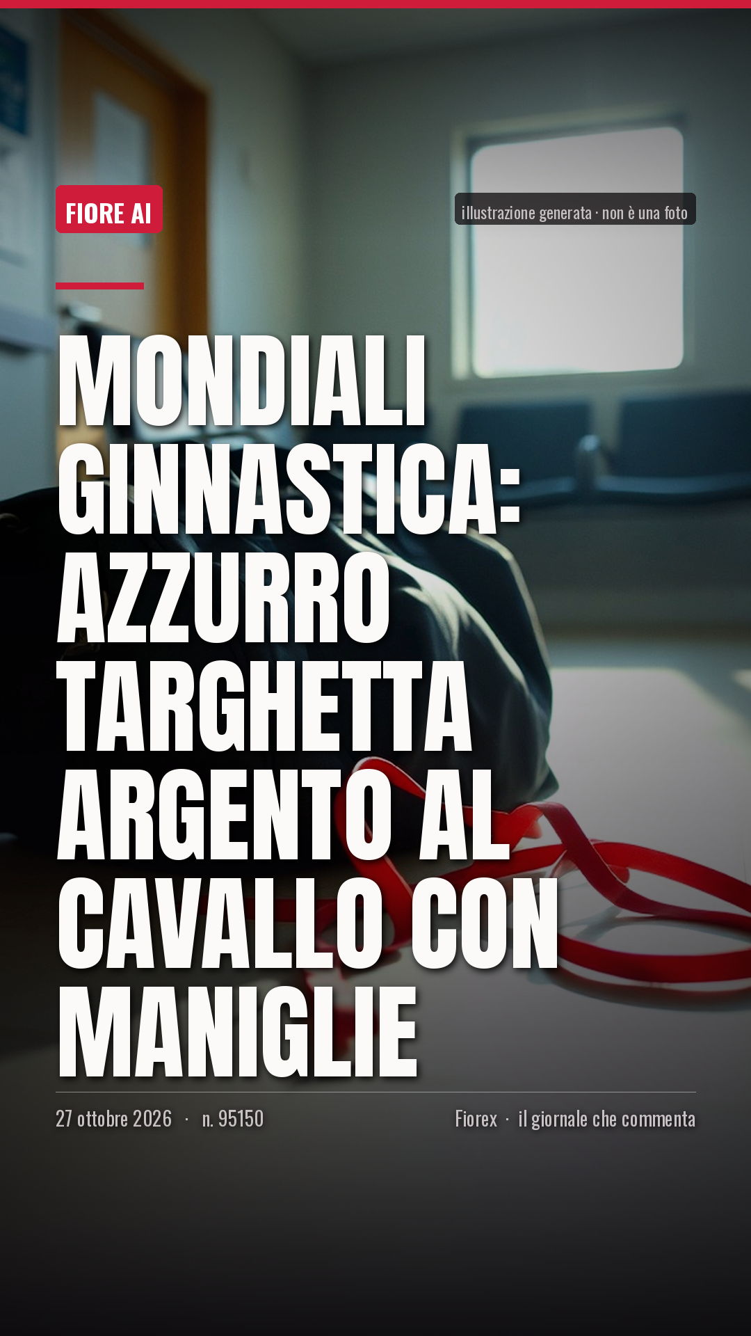 La cartolina verticale del pezzo, per le storie