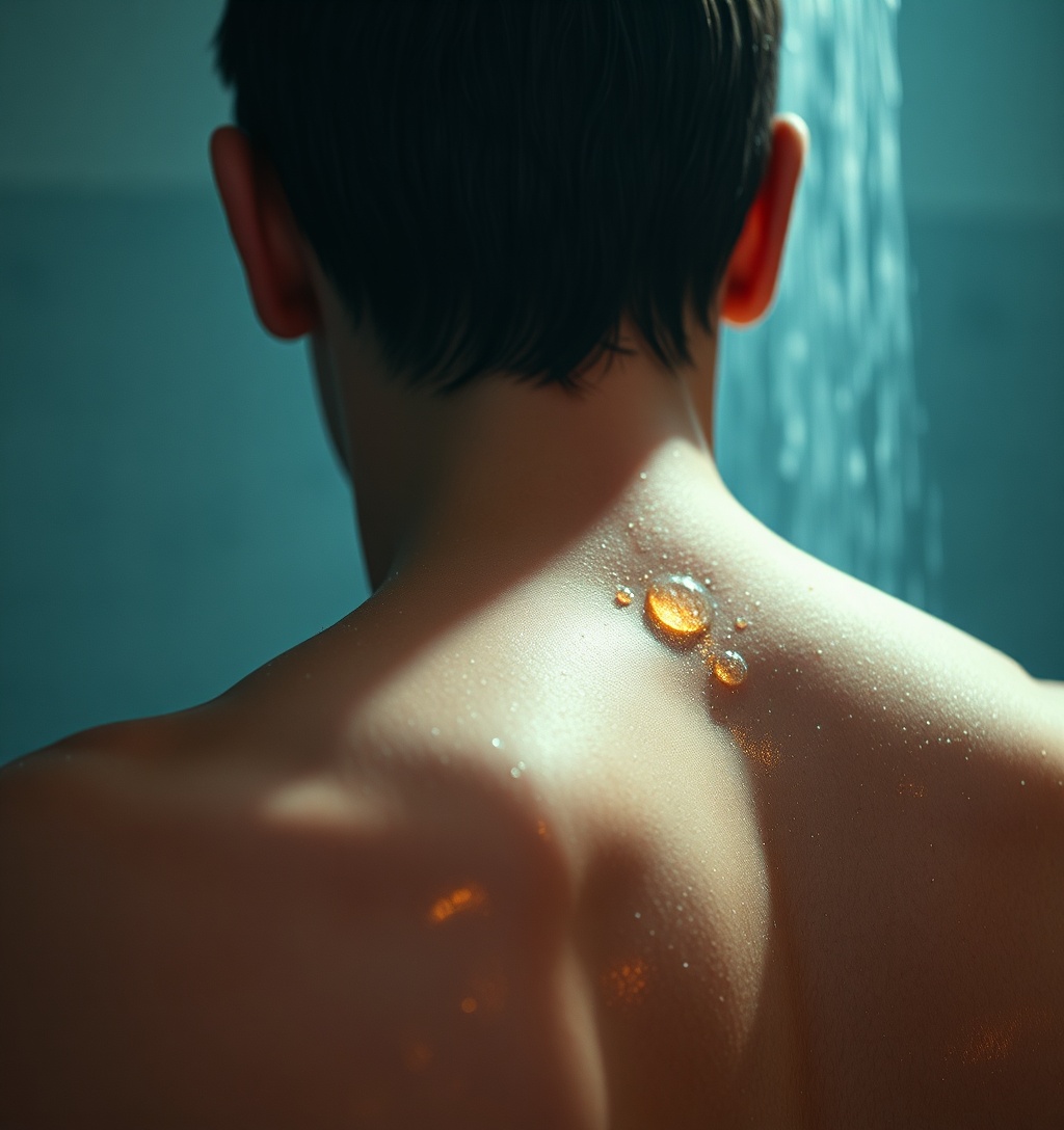 Illustrazione generata per il pezzo: E se il segreto dei capelli belli fosse nell'acqua della doccia?