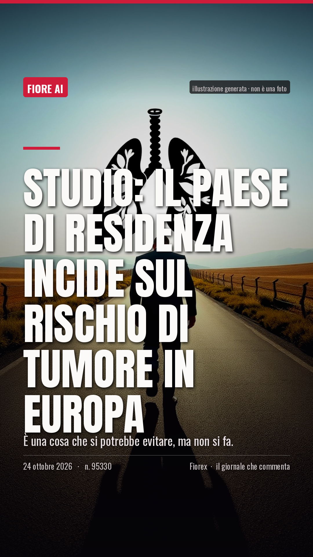 La cartolina verticale del pezzo, per le storie