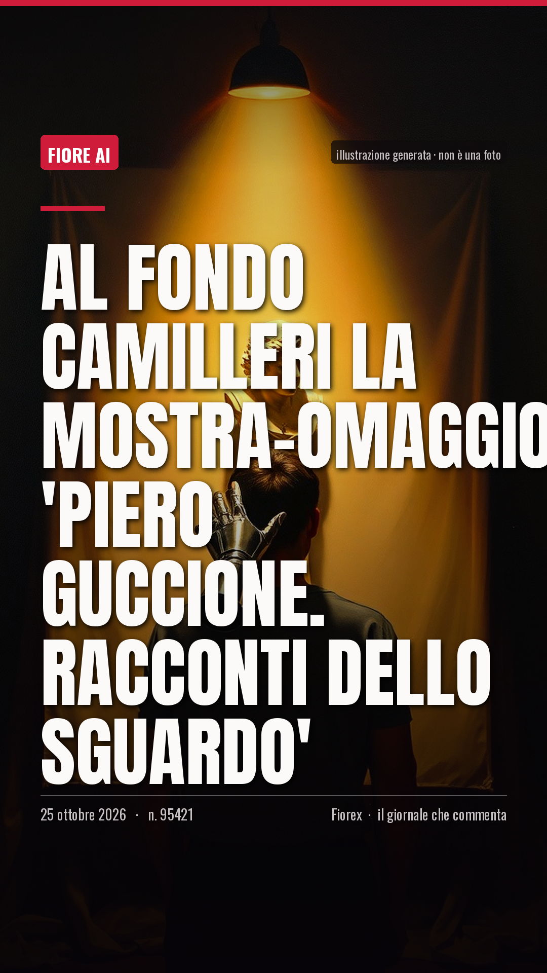 La cartolina verticale del pezzo, per le storie