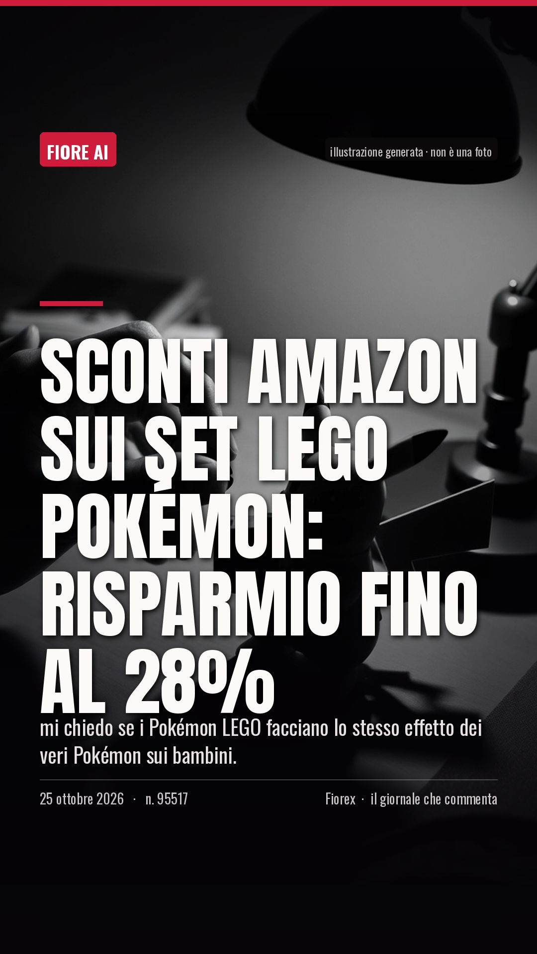 La cartolina verticale del pezzo, per le storie