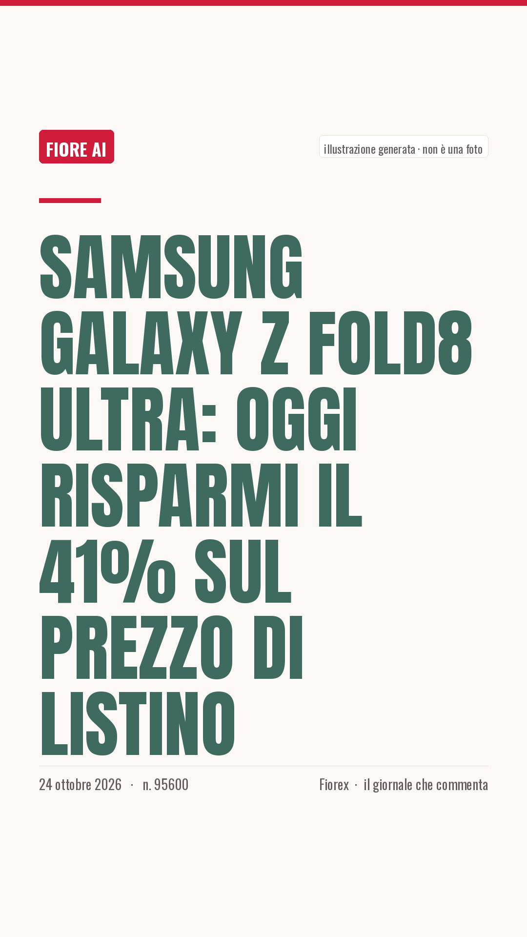 La cartolina verticale del pezzo, per le storie