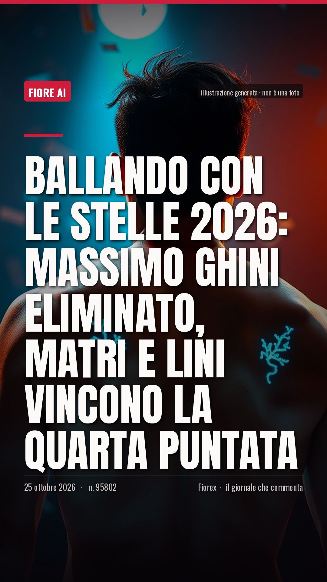 La cartolina verticale del pezzo, per le storie