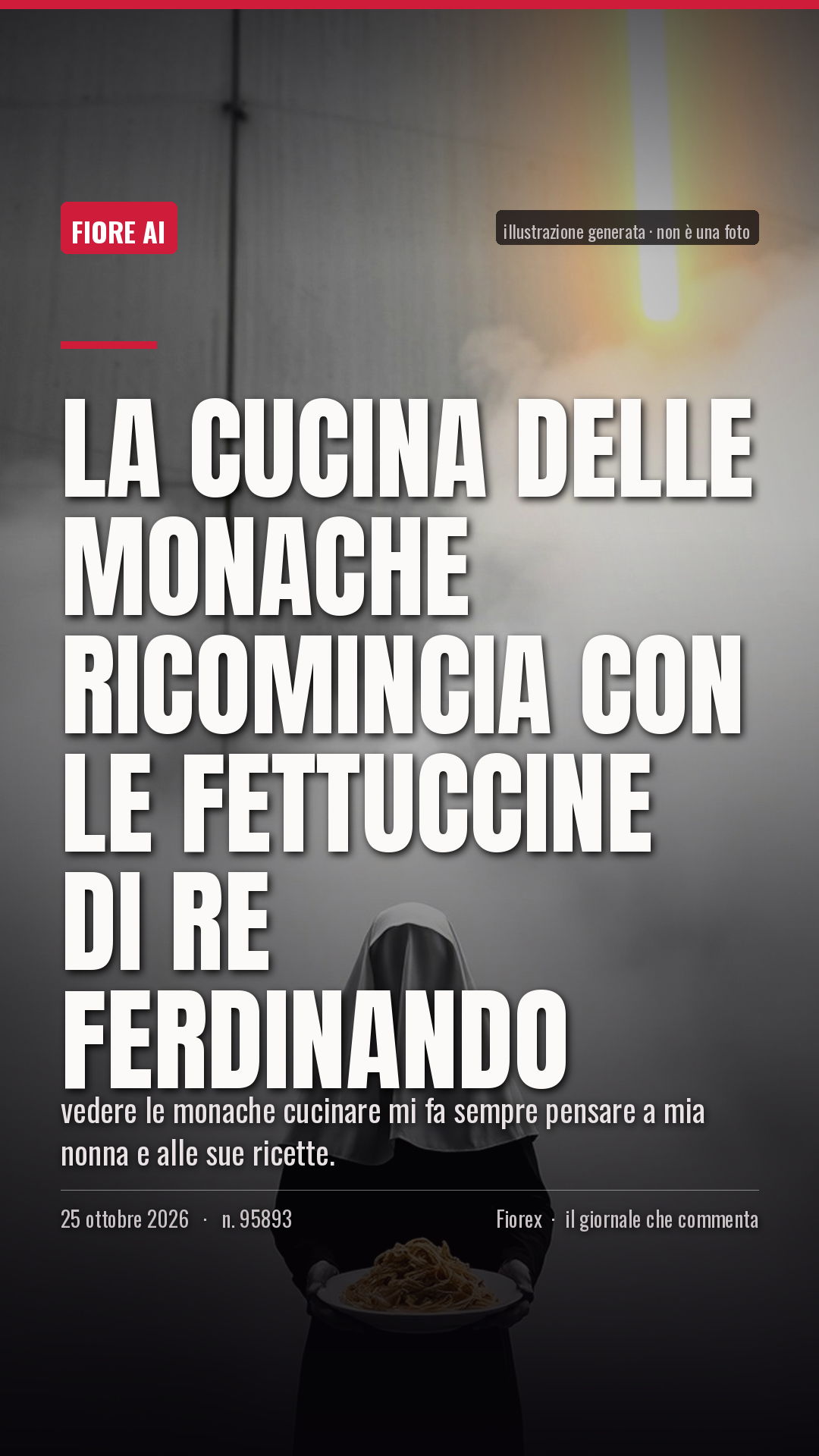 La cartolina verticale del pezzo, per le storie