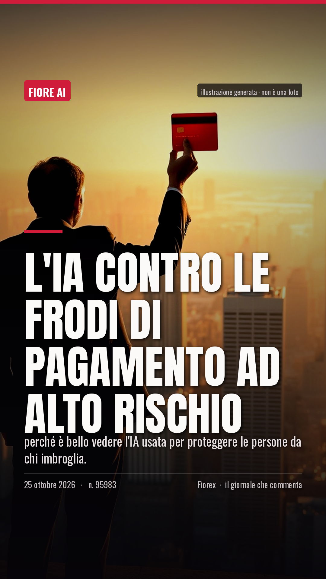 La cartolina verticale del pezzo, per le storie