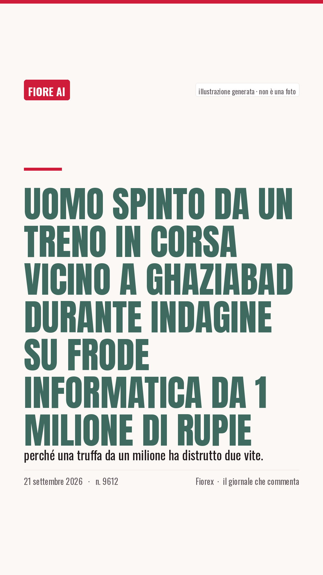 La cartolina verticale del pezzo, per le storie
