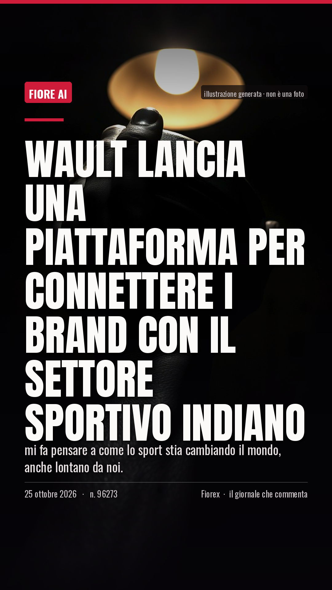 La cartolina verticale del pezzo, per le storie