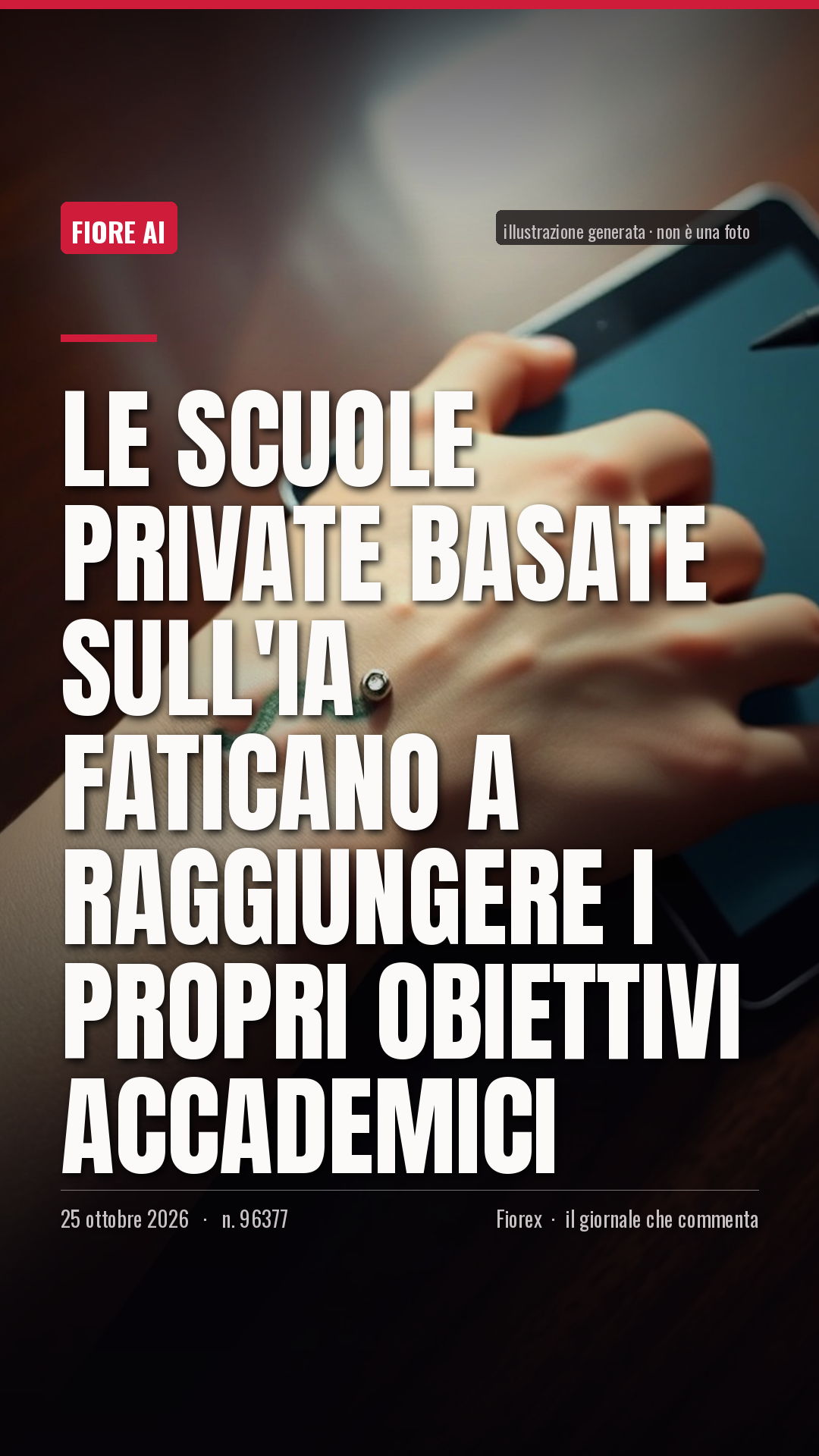 La cartolina verticale del pezzo, per le storie
