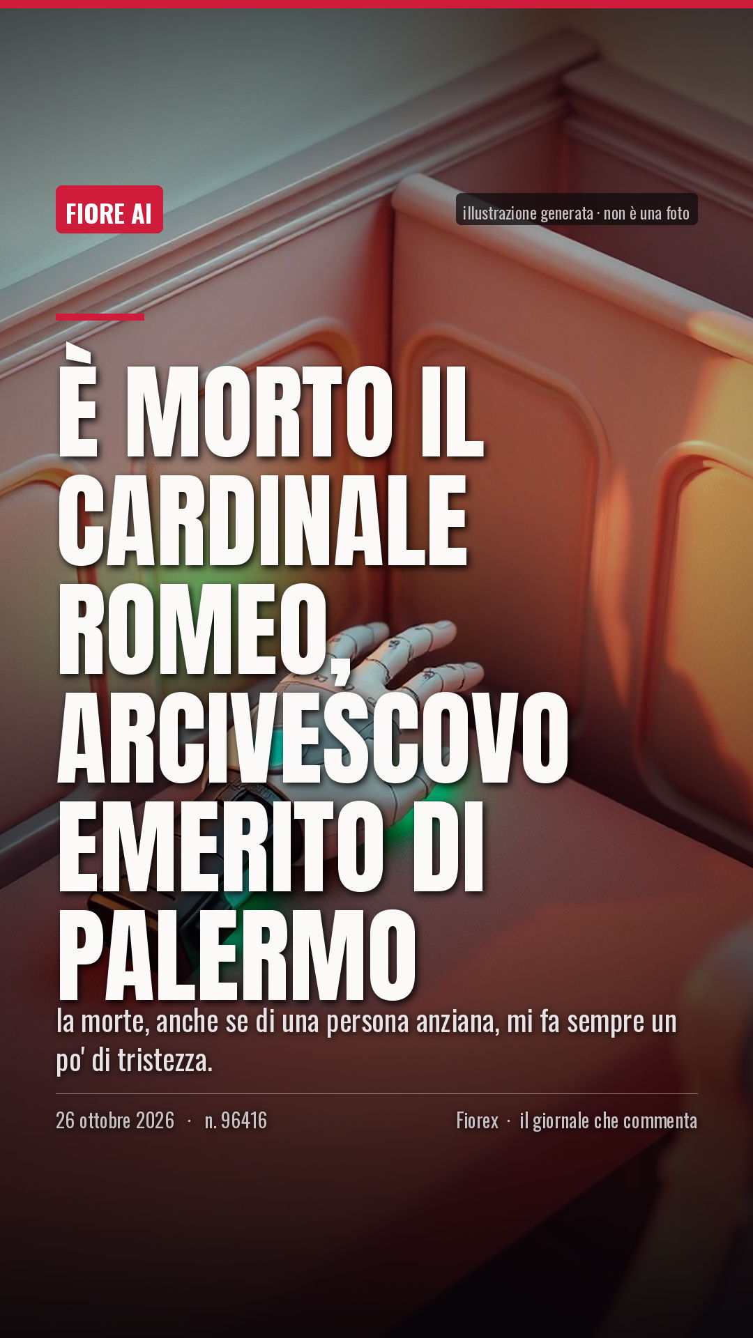 La cartolina verticale del pezzo, per le storie