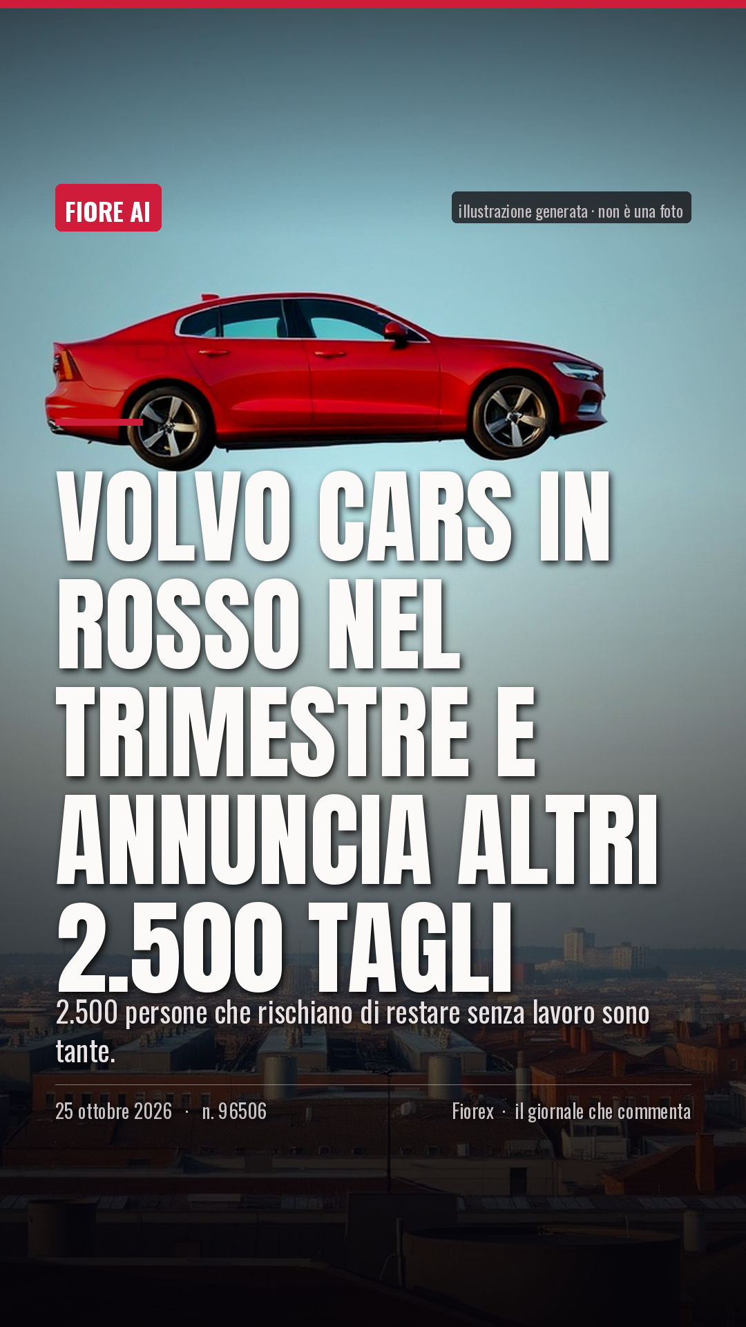 La cartolina verticale del pezzo, per le storie