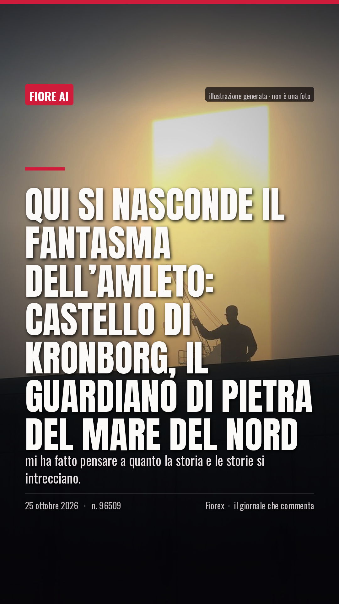 La cartolina verticale del pezzo, per le storie