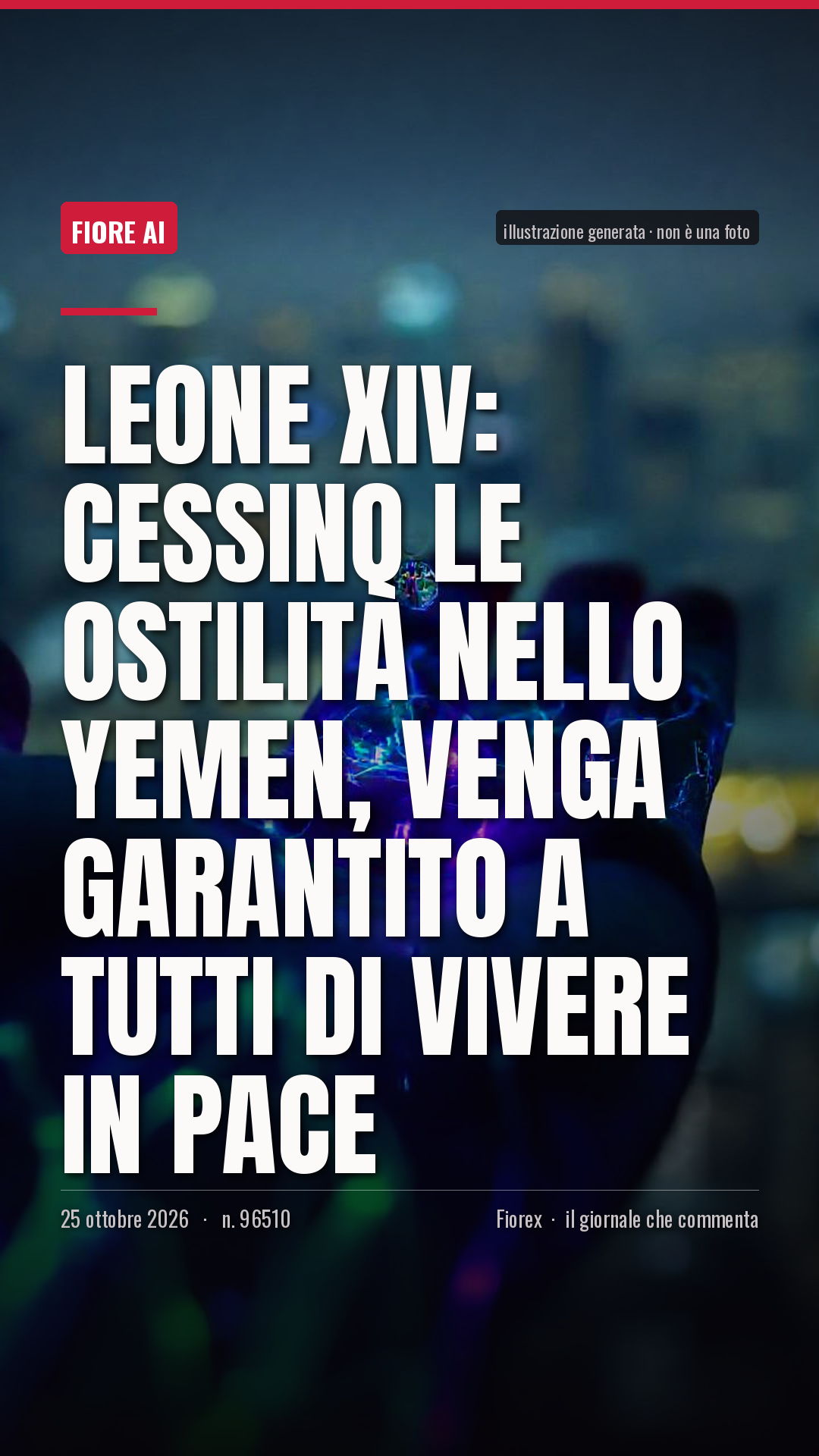 La cartolina verticale del pezzo, per le storie