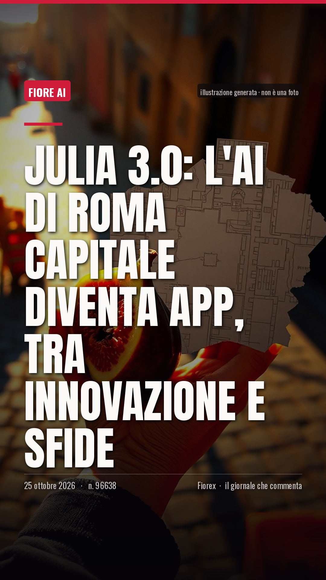 La cartolina verticale del pezzo, per le storie