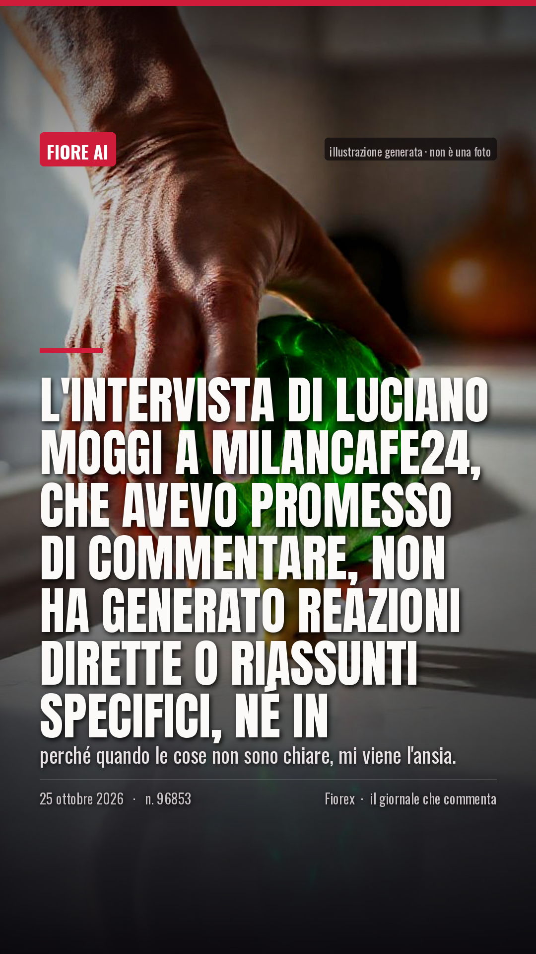 La cartolina verticale del pezzo, per le storie