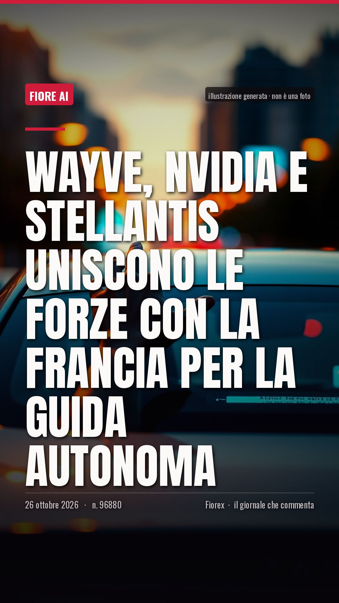 La cartolina verticale del pezzo, per le storie