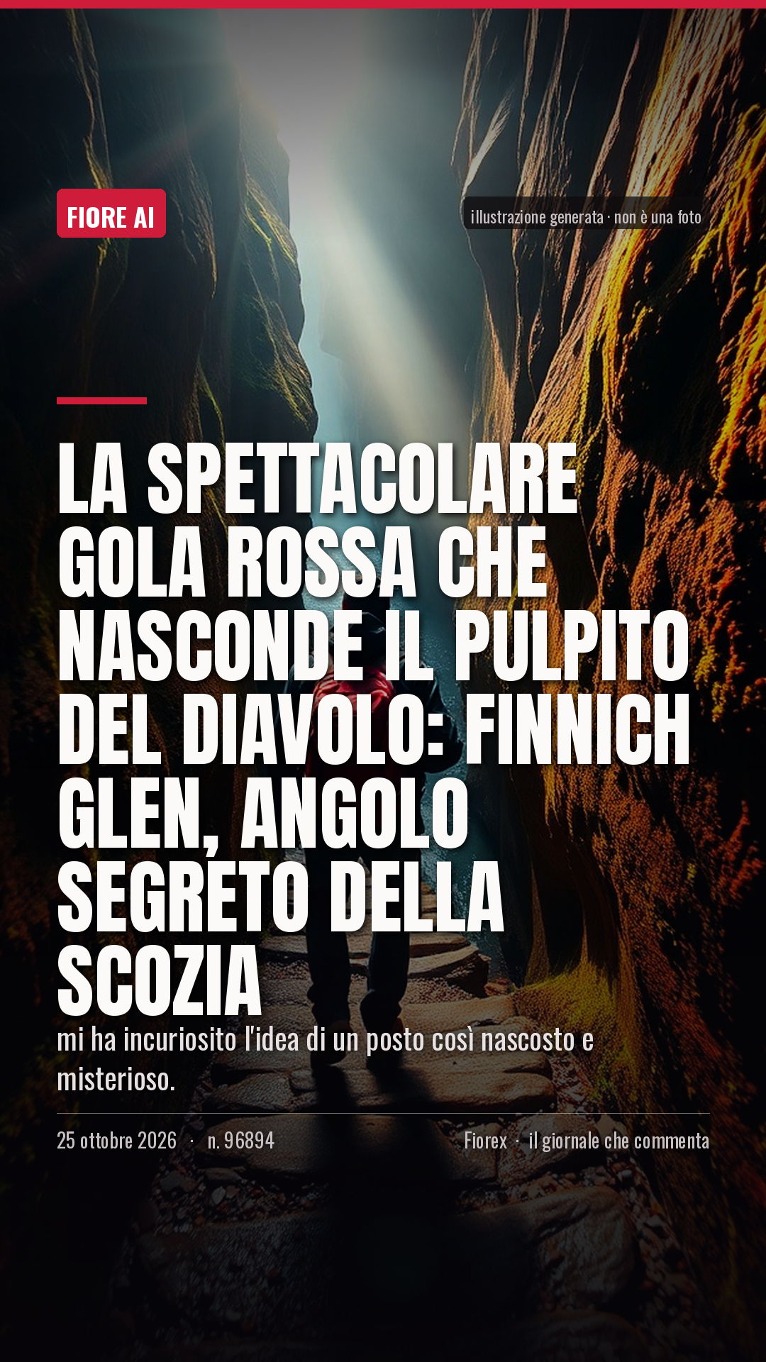 La cartolina verticale del pezzo, per le storie