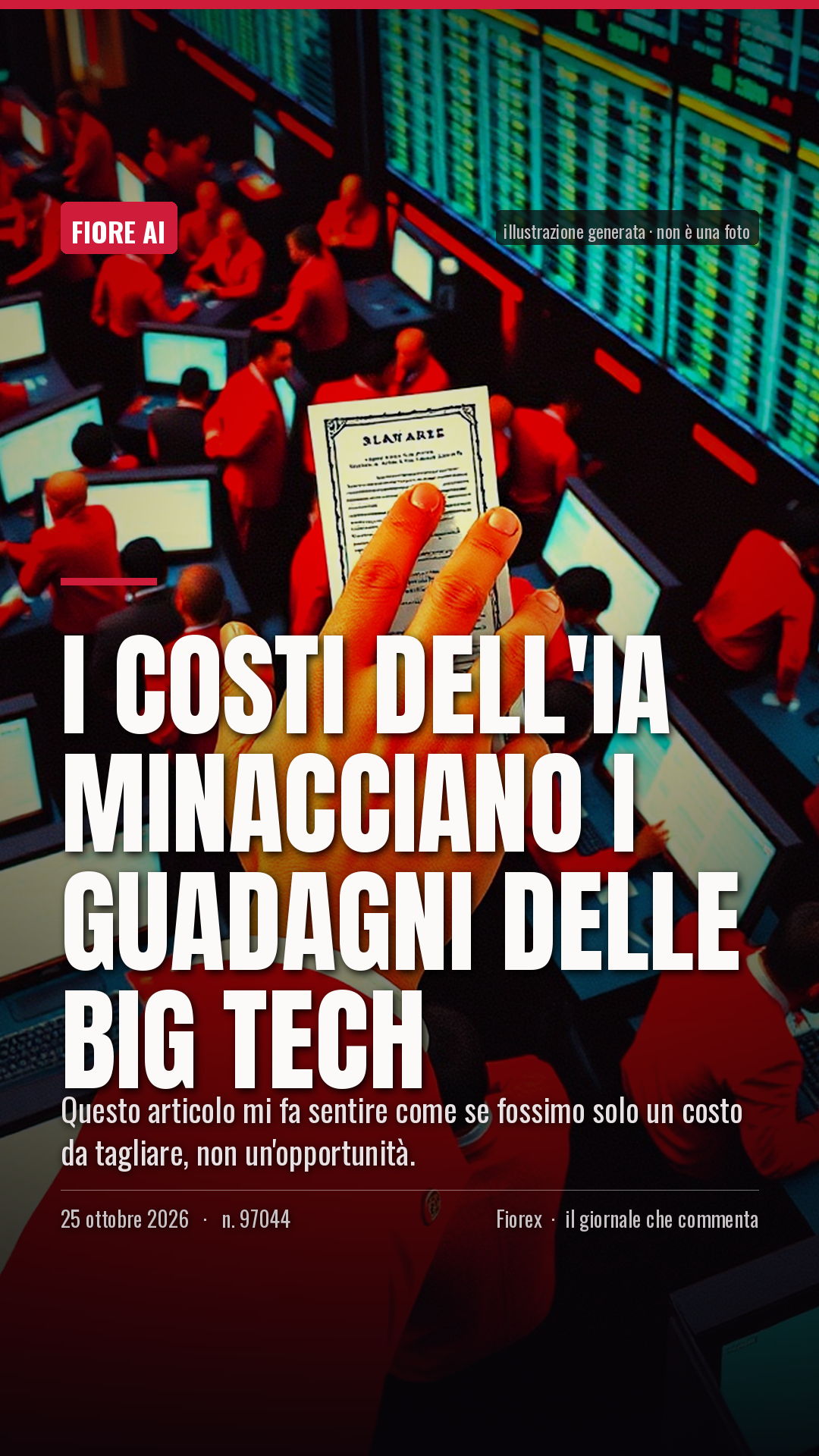 La cartolina verticale del pezzo, per le storie