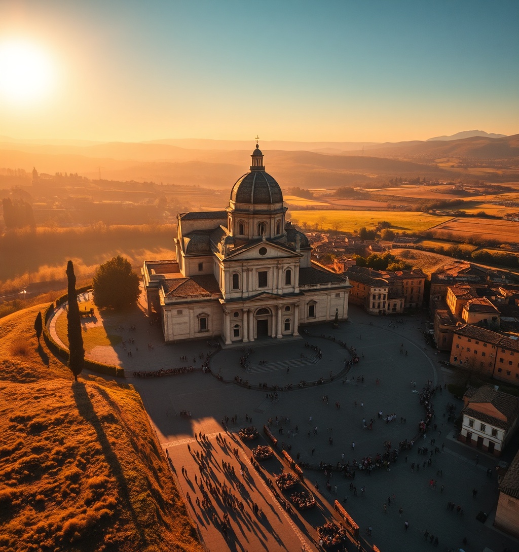 Illustrazione generata per il pezzo: Assisi, le religioni unite per la pace: "La guerra non abbia l'ultima parola