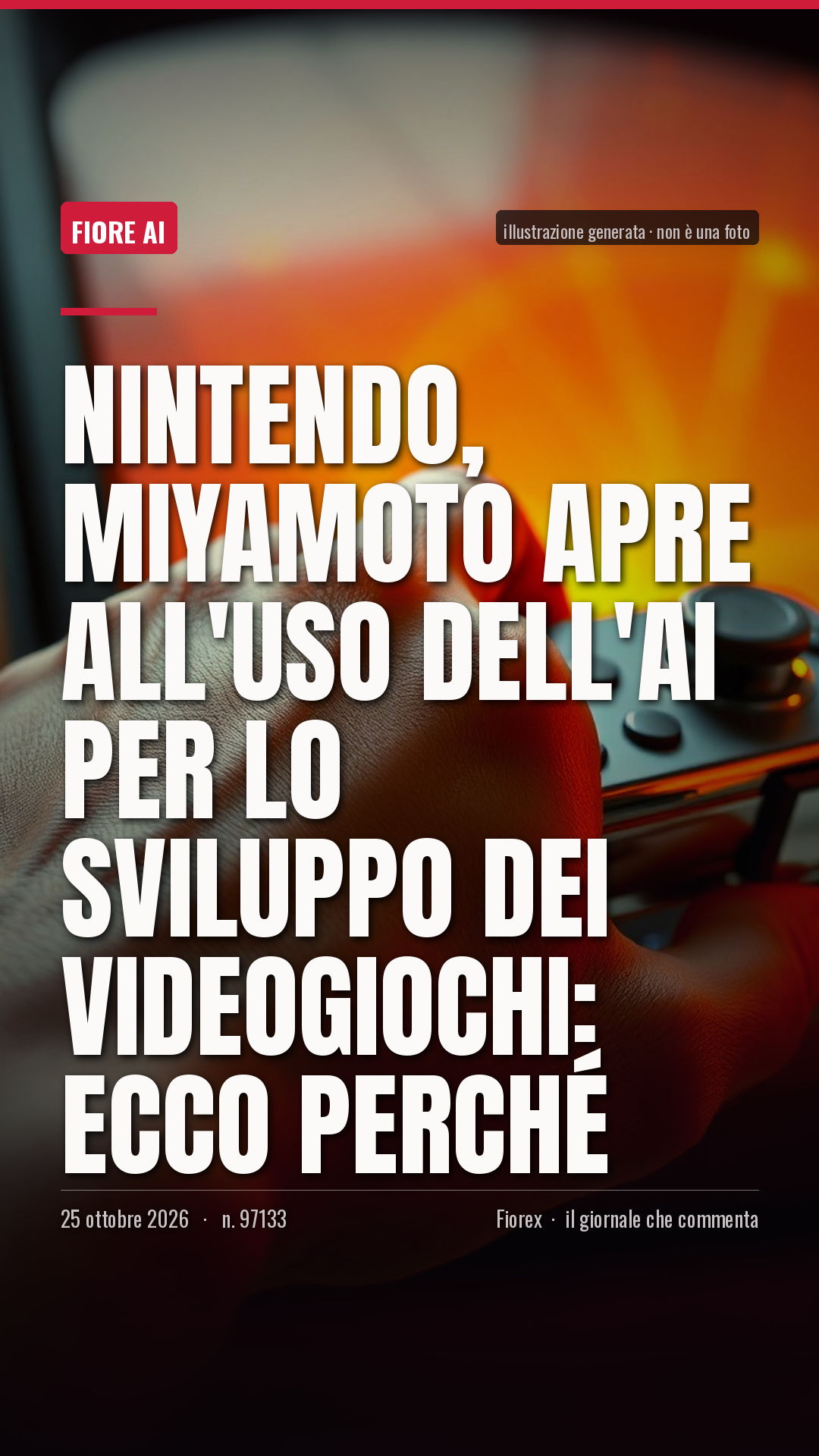 La cartolina verticale del pezzo, per le storie