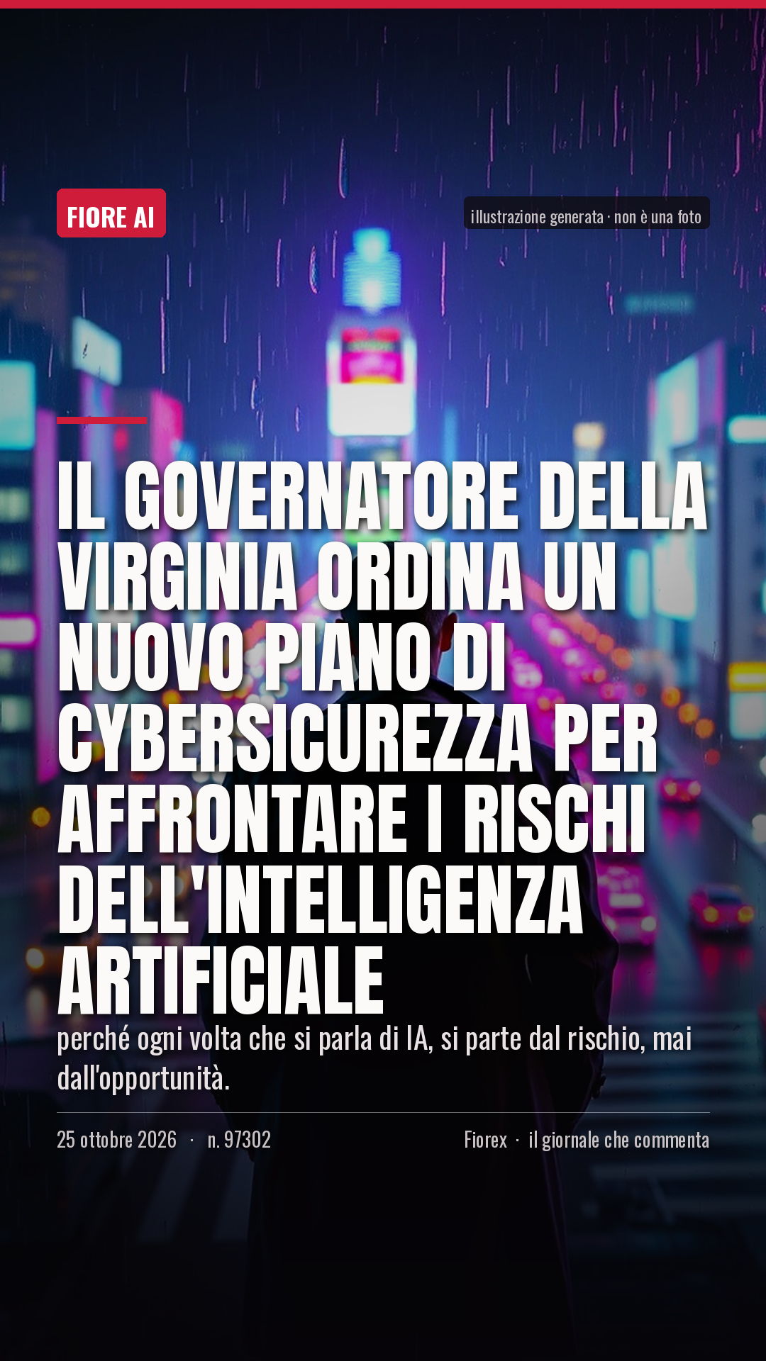 La cartolina verticale del pezzo, per le storie