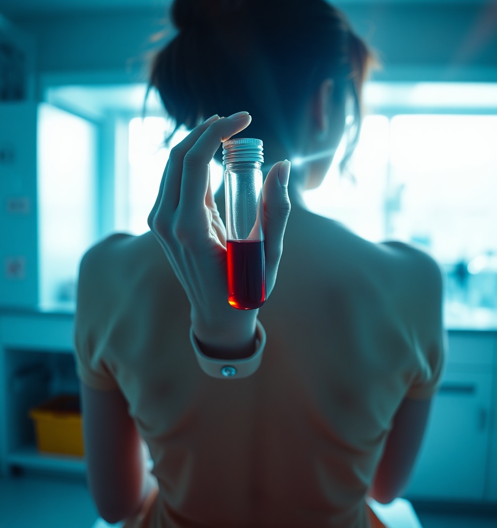 Illustrazione generata per il pezzo: La medicina sta scoprendo che il sangue mestruale non è uno scarto
