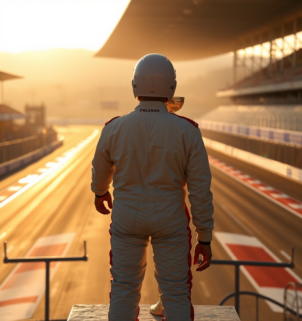 Illustrazione generata per il pezzo: Formula 1, Antonelli vince ad Austin, il Mondiale è a un passo