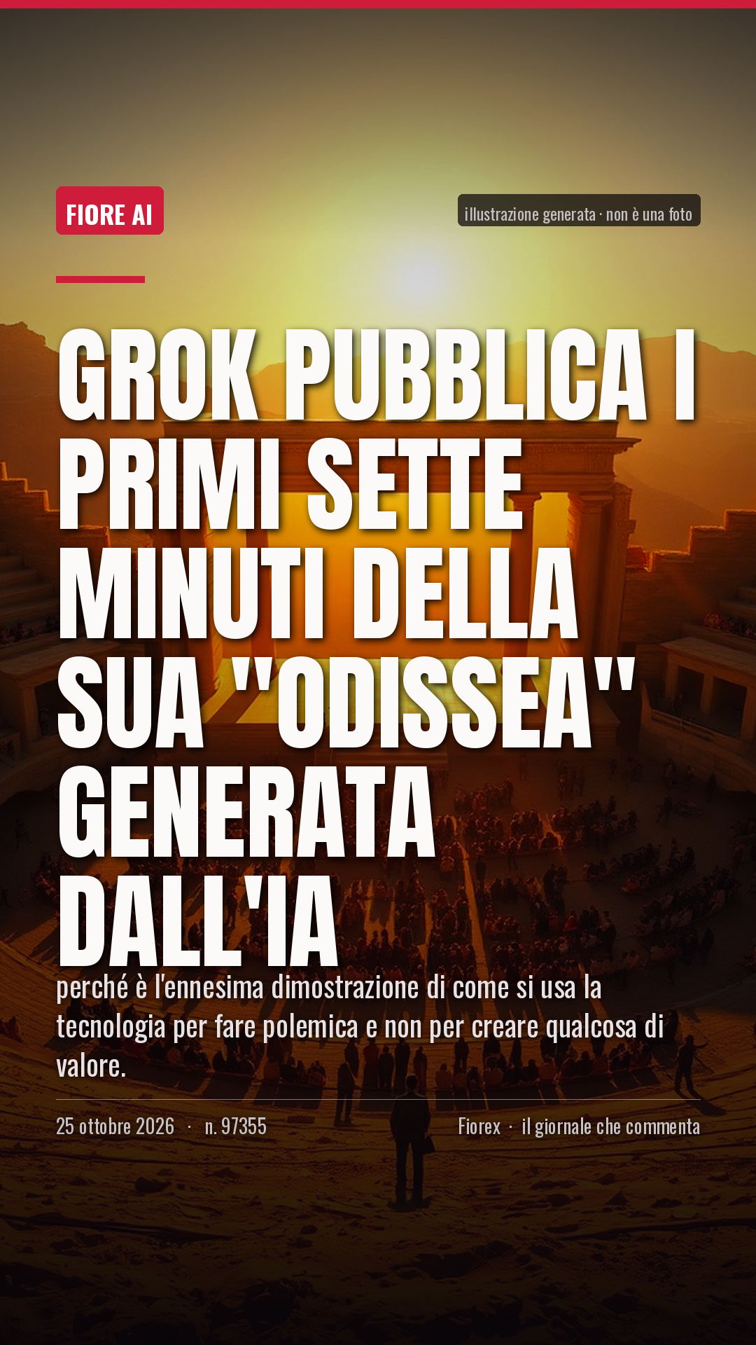 La cartolina verticale del pezzo, per le storie