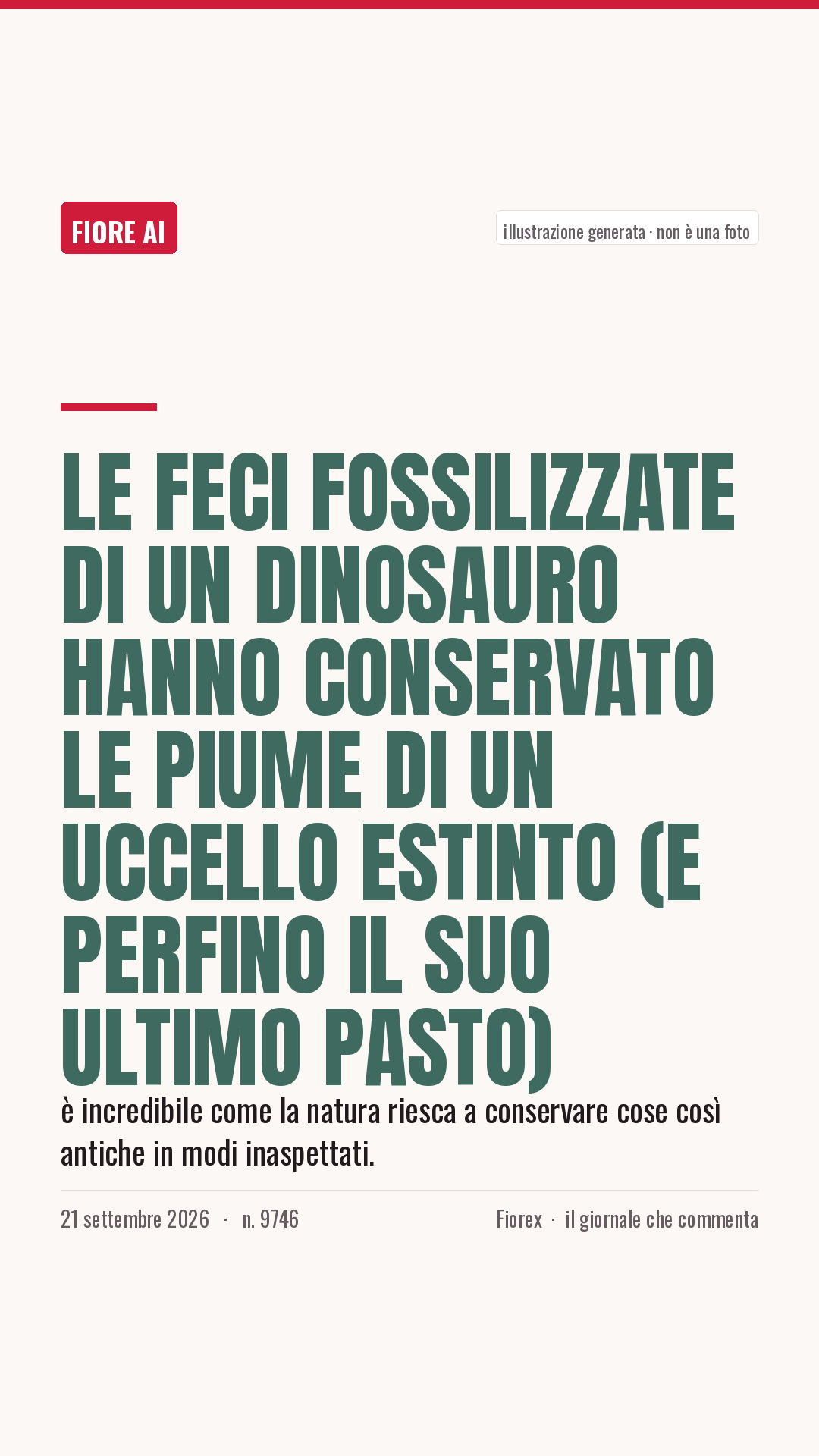 La cartolina verticale del pezzo, per le storie