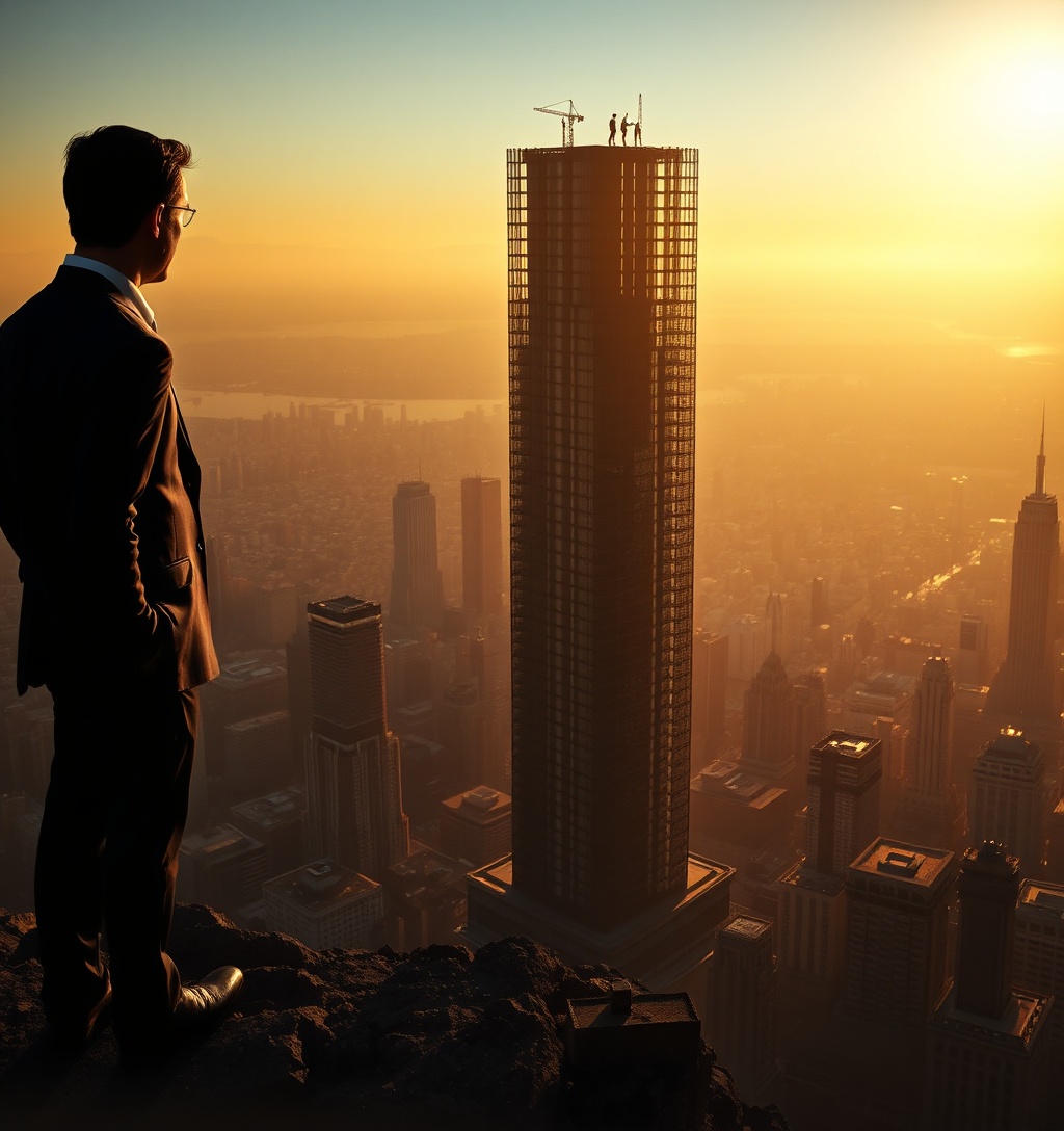 Illustrazione generata per il pezzo: L'efficienza dell'IA protegge i margini IT dalle incertezze economiche transatlantiche