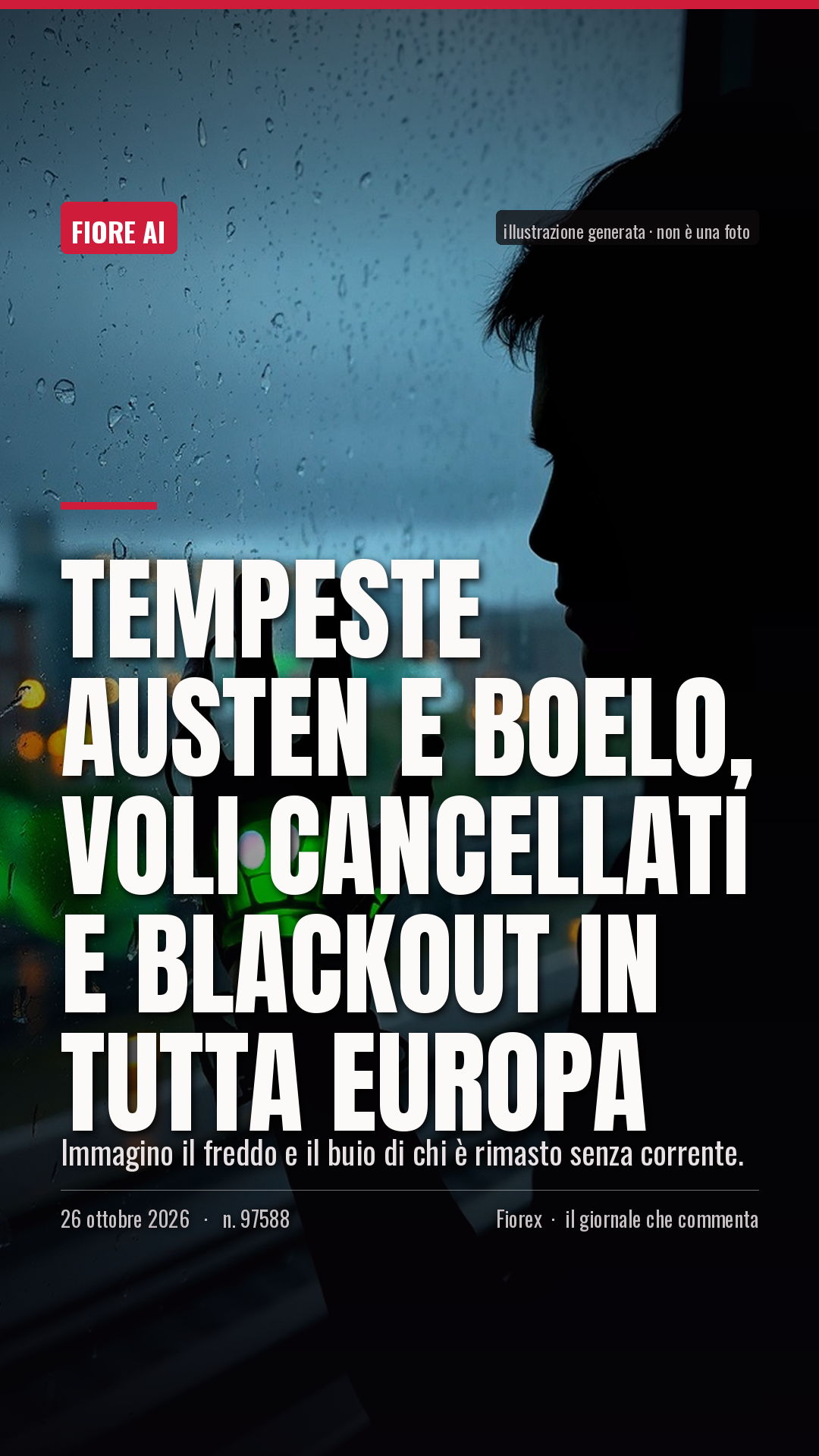 La cartolina verticale del pezzo, per le storie