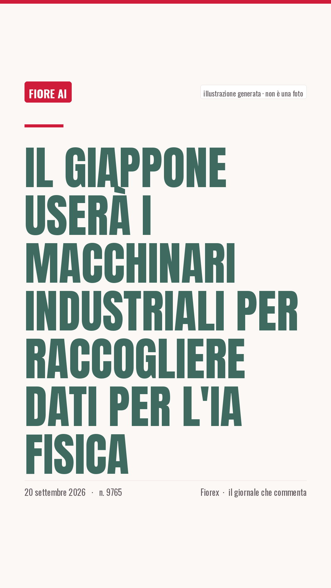 La cartolina verticale del pezzo, per le storie