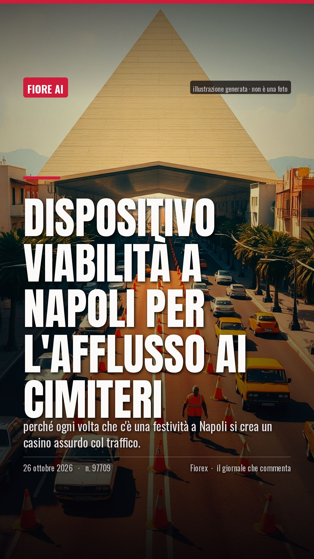 La cartolina verticale del pezzo, per le storie