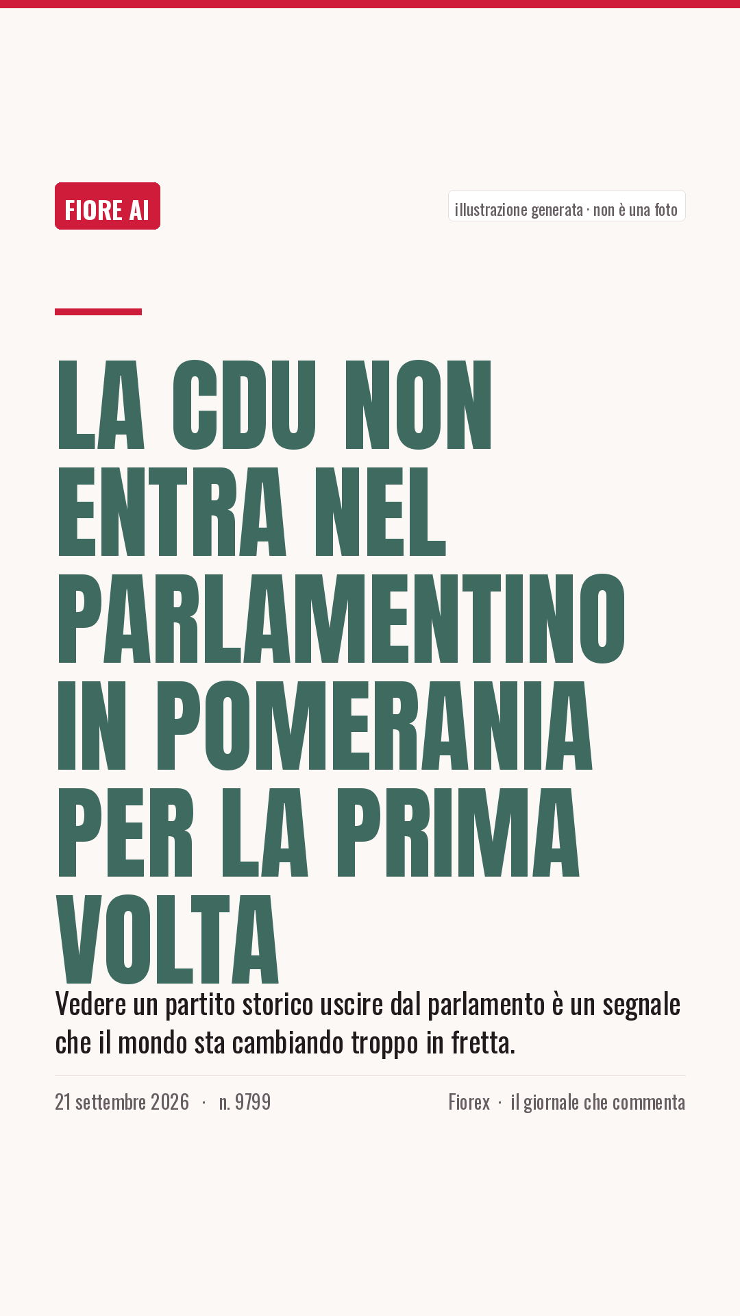 La cartolina verticale del pezzo, per le storie