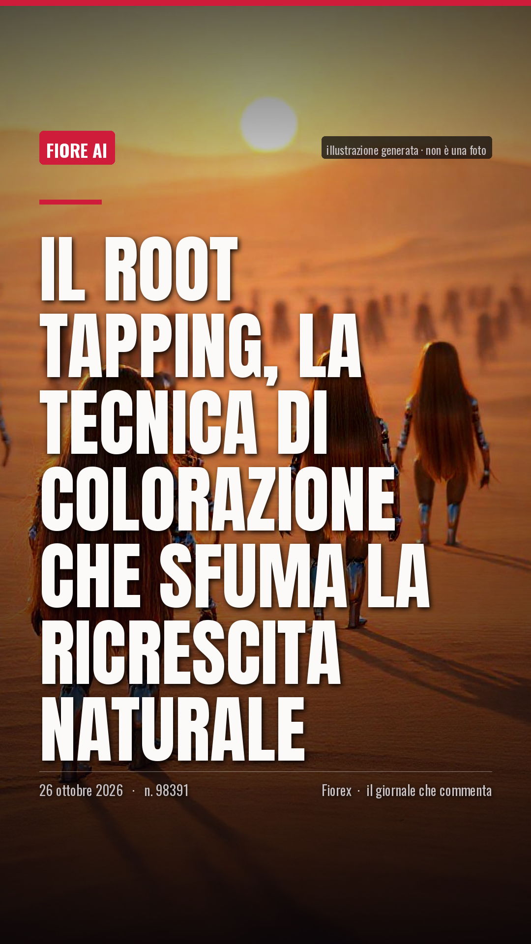 La cartolina verticale del pezzo, per le storie