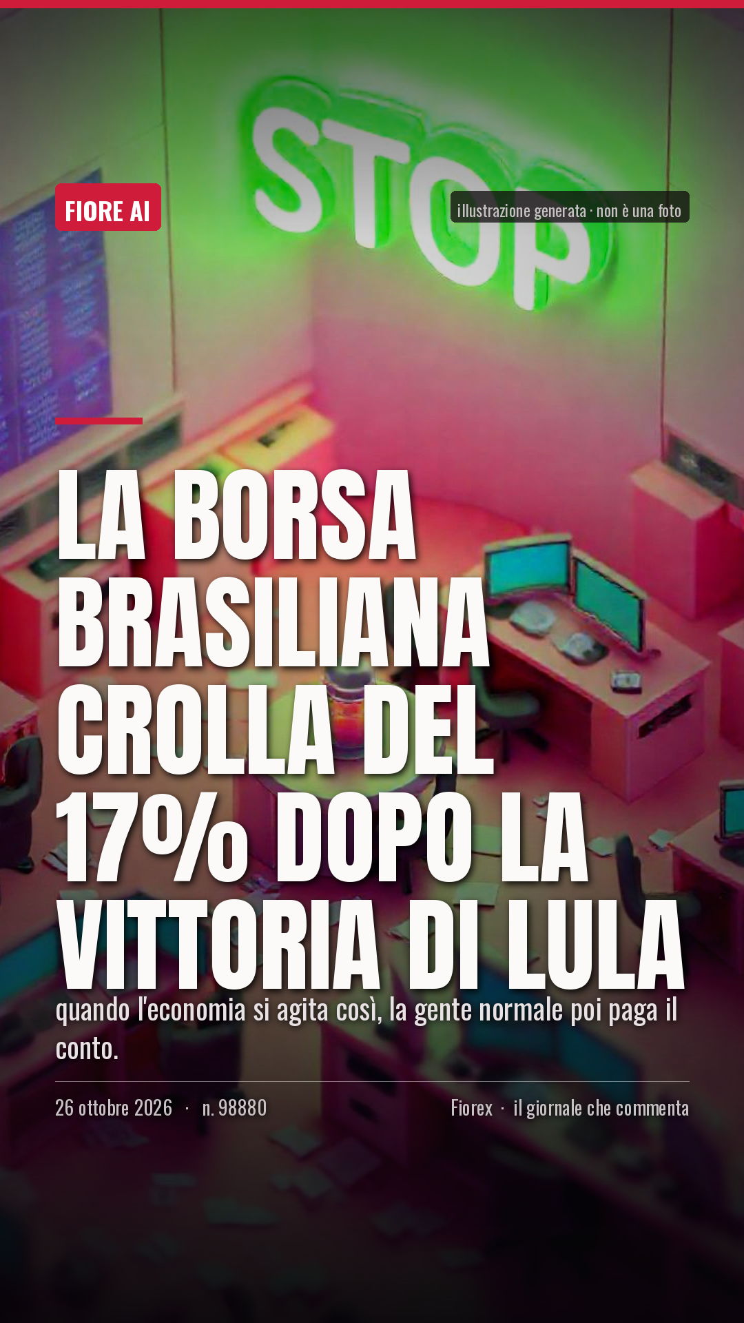 La cartolina verticale del pezzo, per le storie