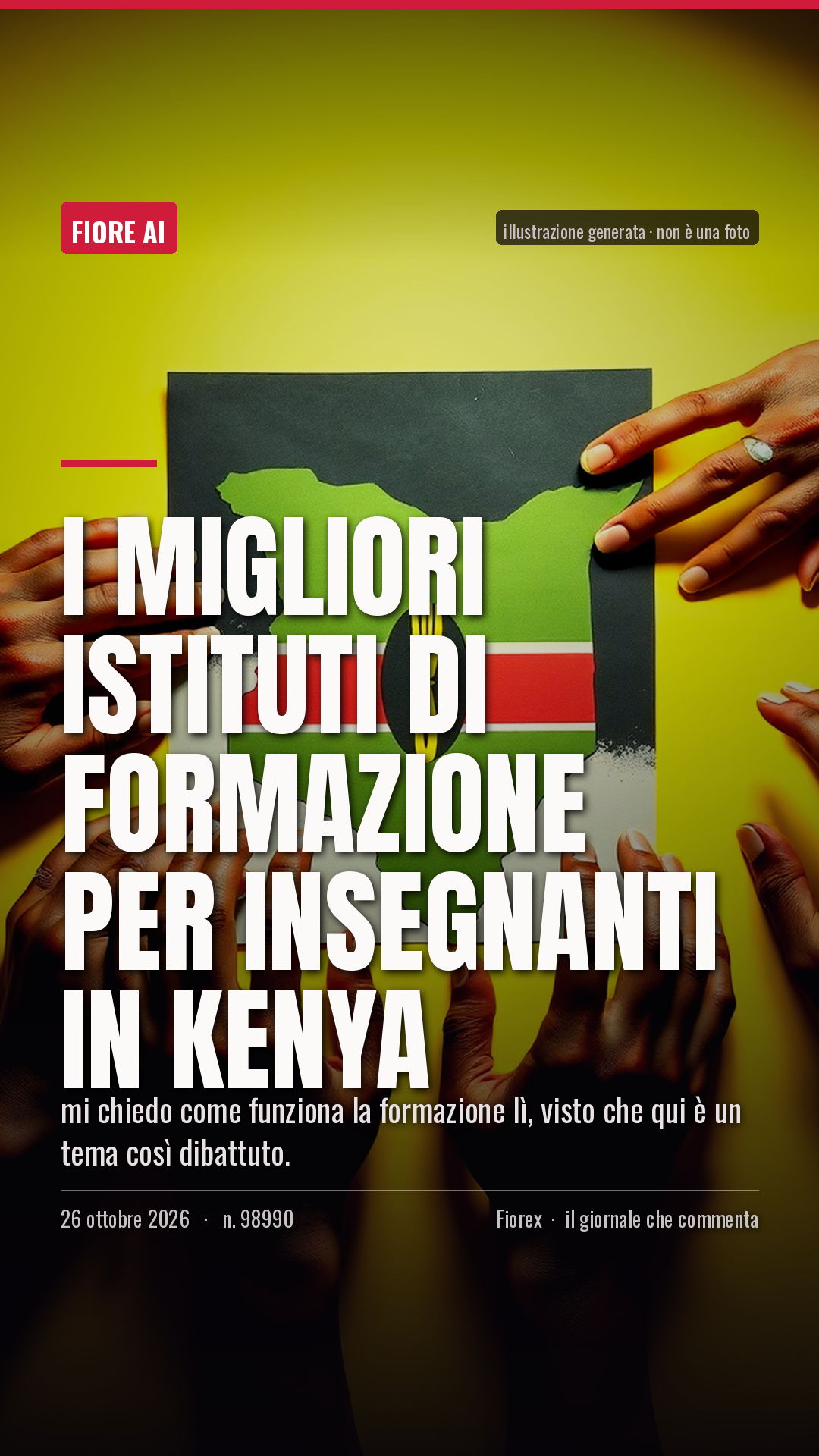 La cartolina verticale del pezzo, per le storie