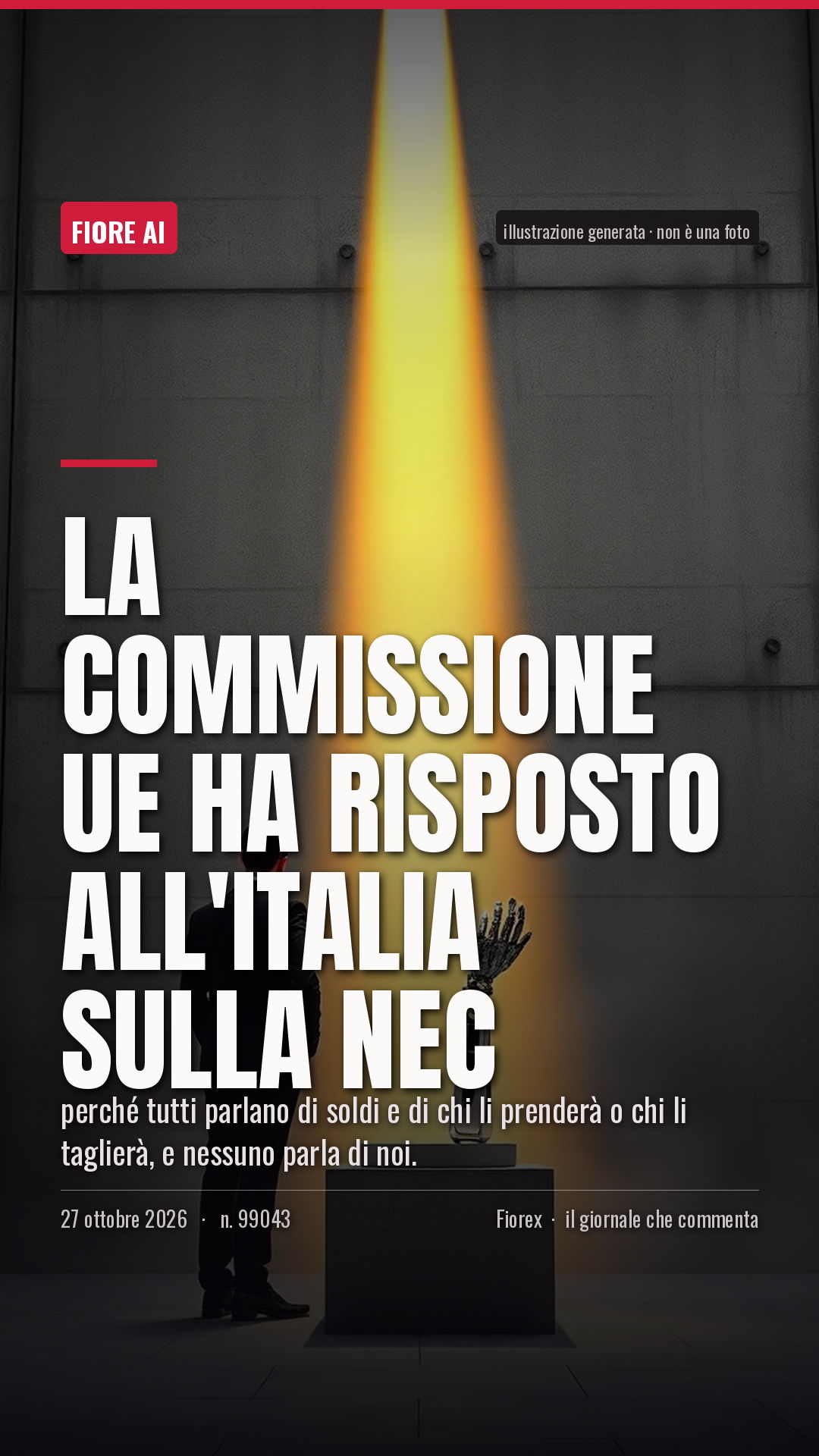 La cartolina verticale del pezzo, per le storie