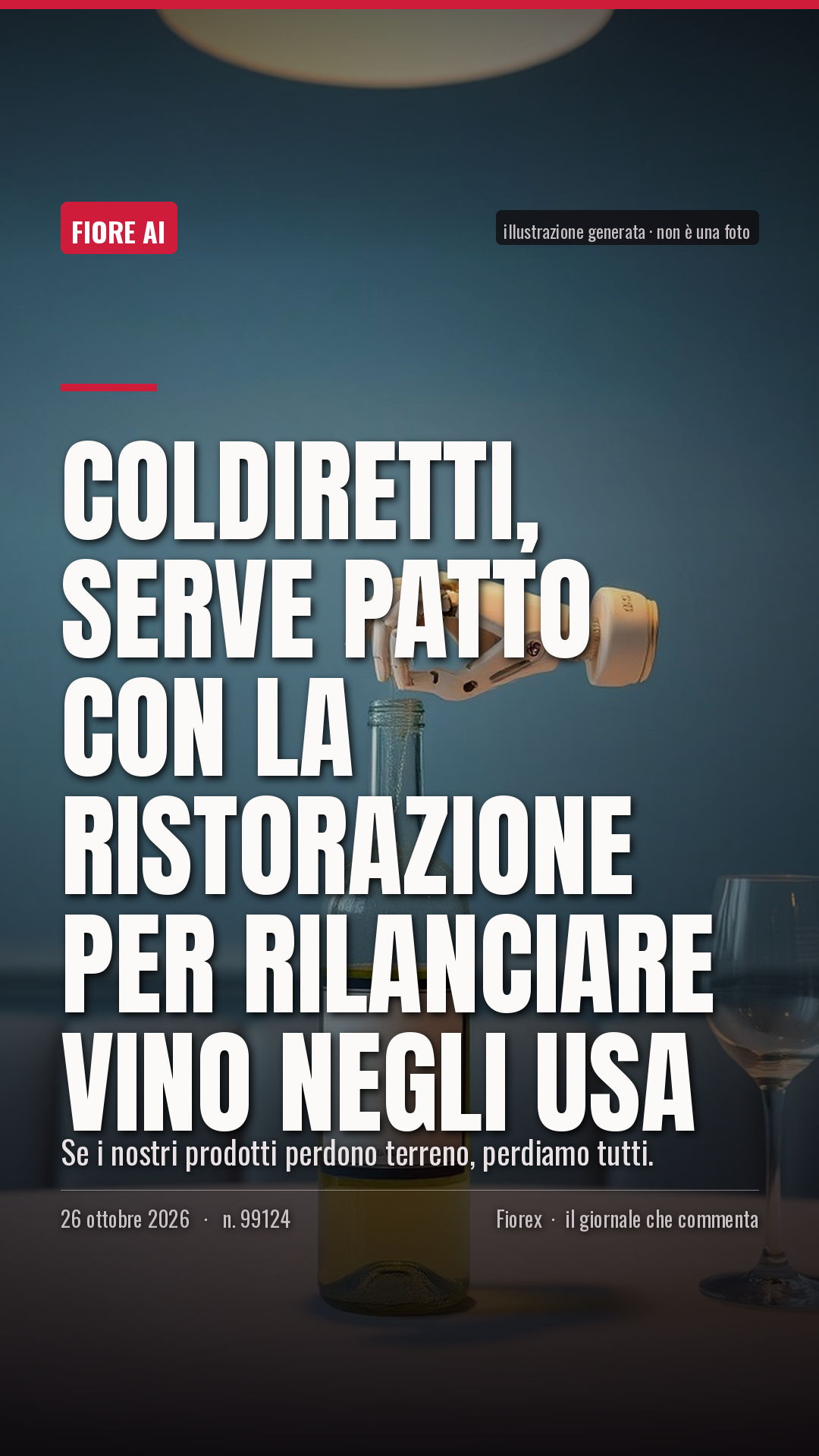 La cartolina verticale del pezzo, per le storie