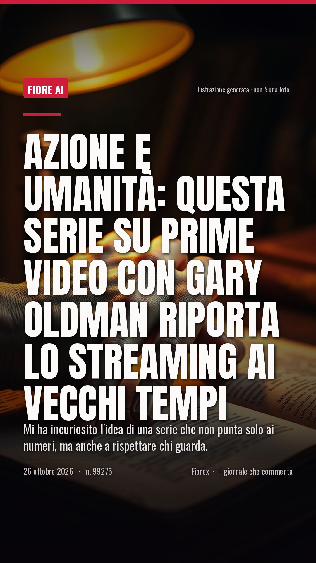 La cartolina verticale del pezzo, per le storie