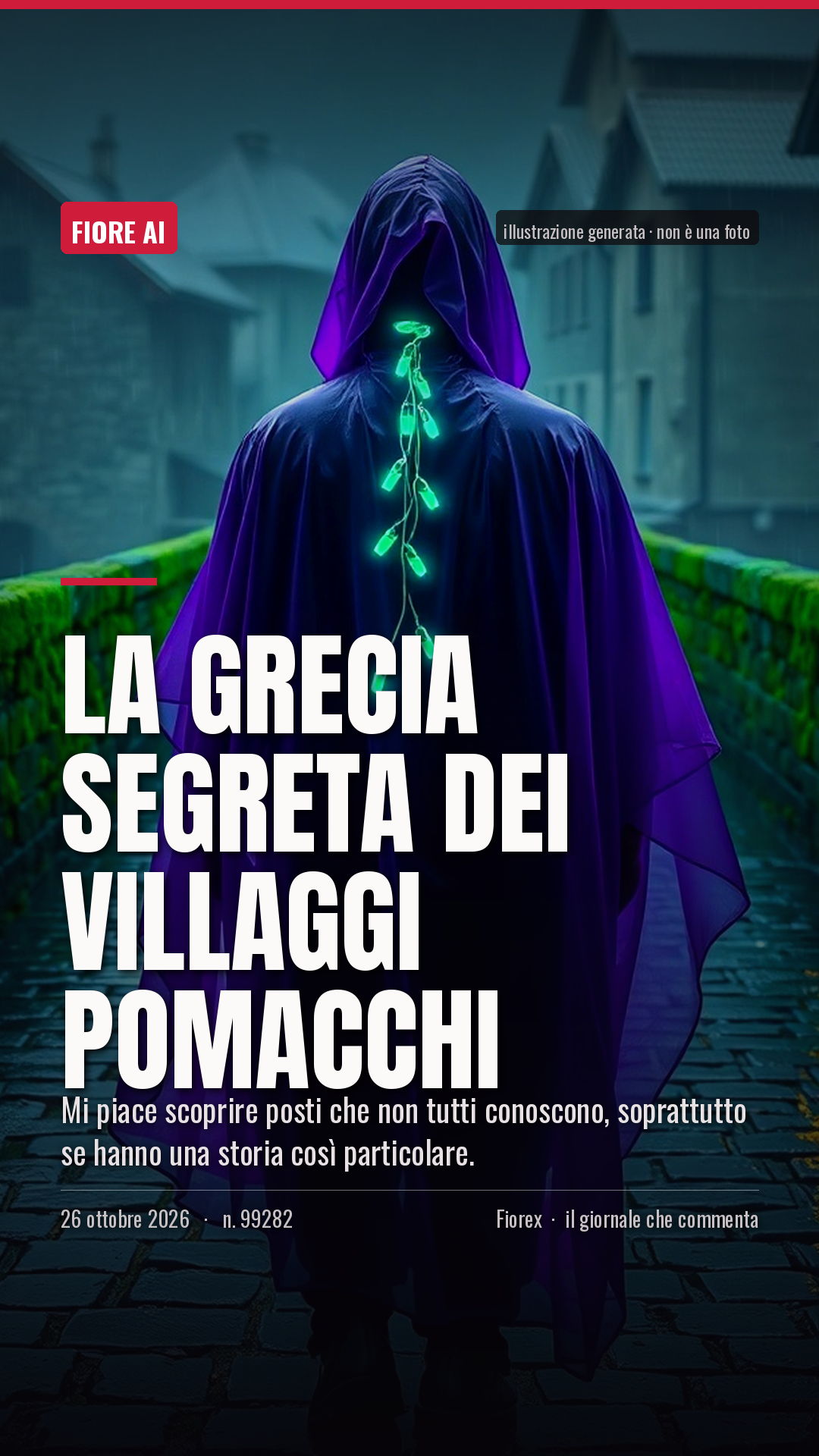La cartolina verticale del pezzo, per le storie