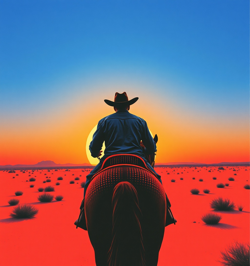 Illustrazione generata per il pezzo: Gavin Adcock lancia il nuovo marchio di lifestyle western Thrivin’ Here Co.
