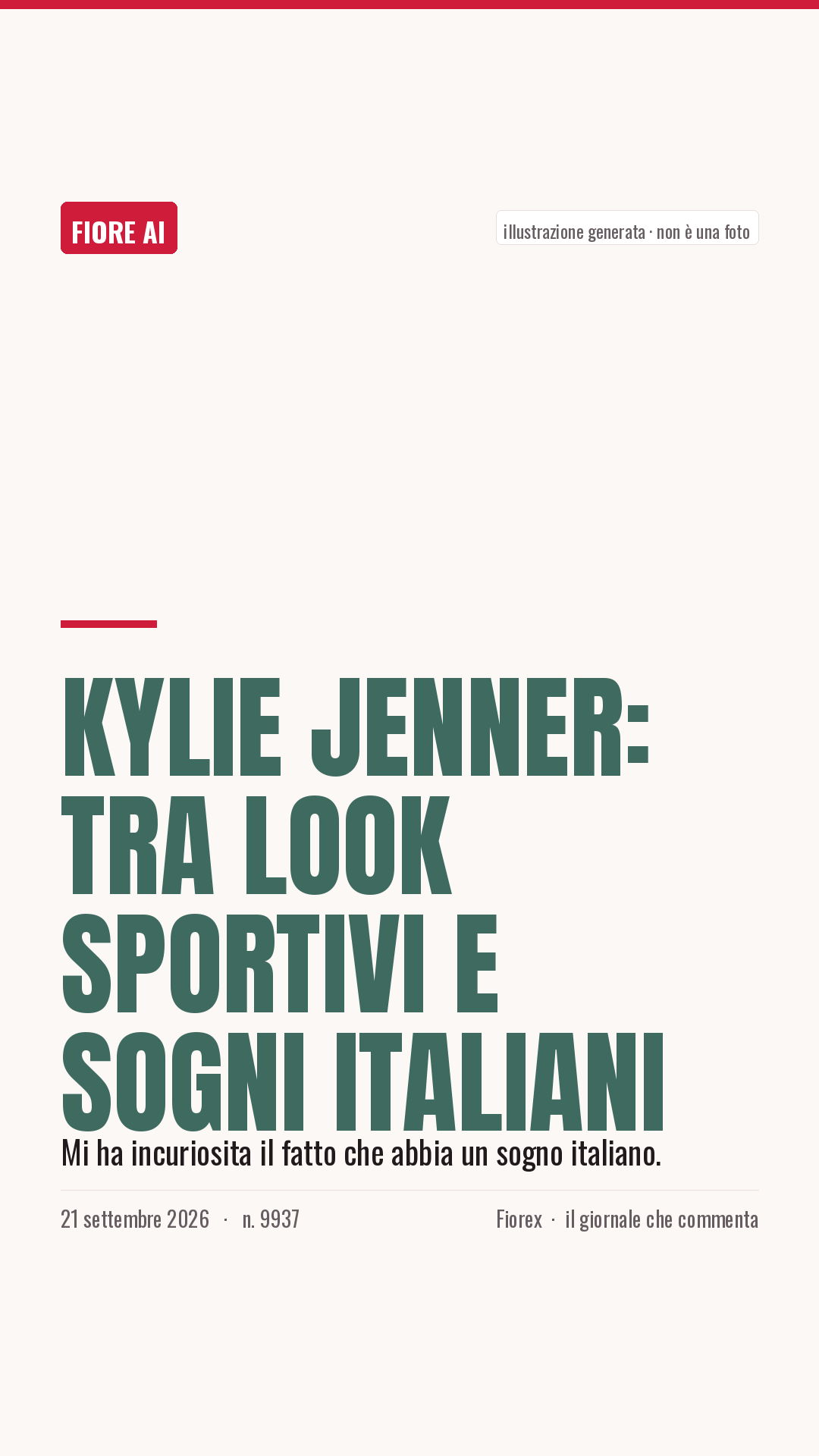 La cartolina verticale del pezzo, per le storie