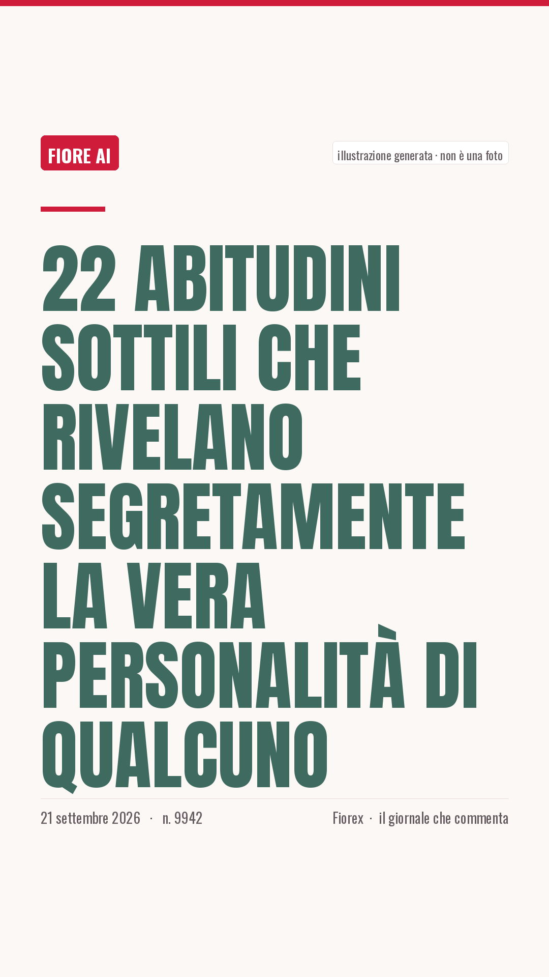 La cartolina verticale del pezzo, per le storie