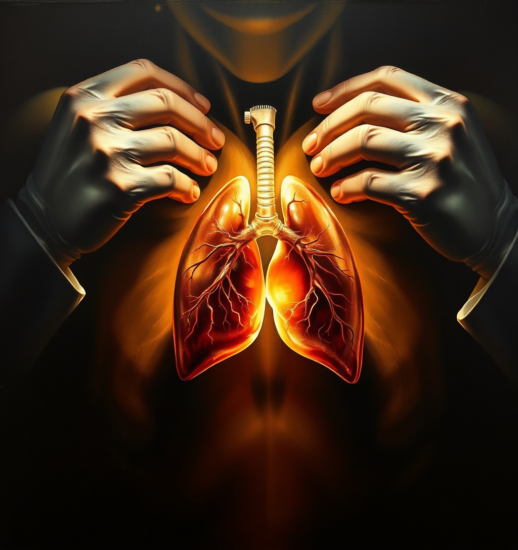 Illustrazione generata per il pezzo: Con protesi nel torace 12enne torna a respirare normalmente