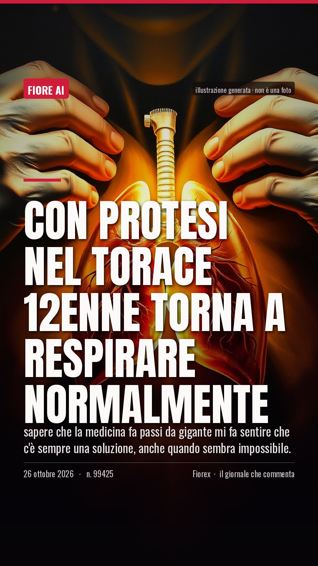 La cartolina verticale del pezzo, per le storie