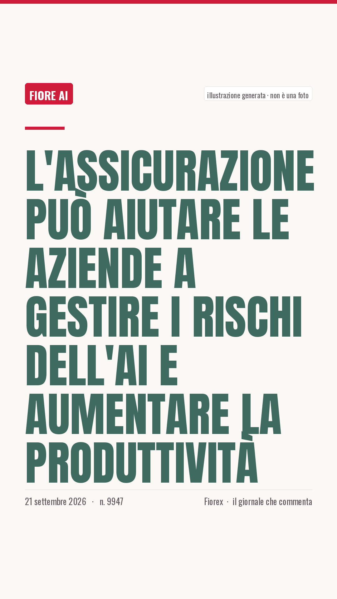 La cartolina verticale del pezzo, per le storie