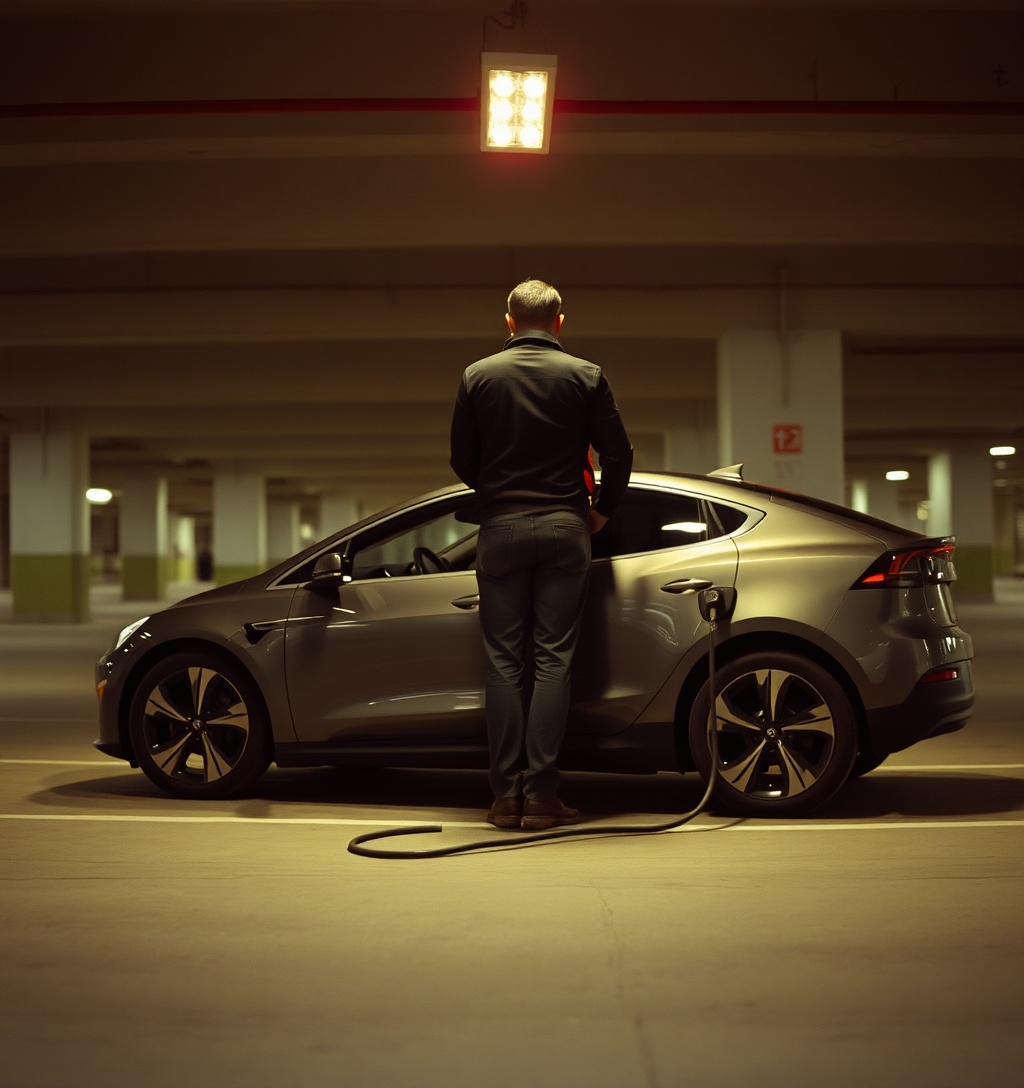 Illustrazione generata per il pezzo: Santucci (Geely), 'in Italia 8% di auto elettriche, gap con Europa si chiuderà'