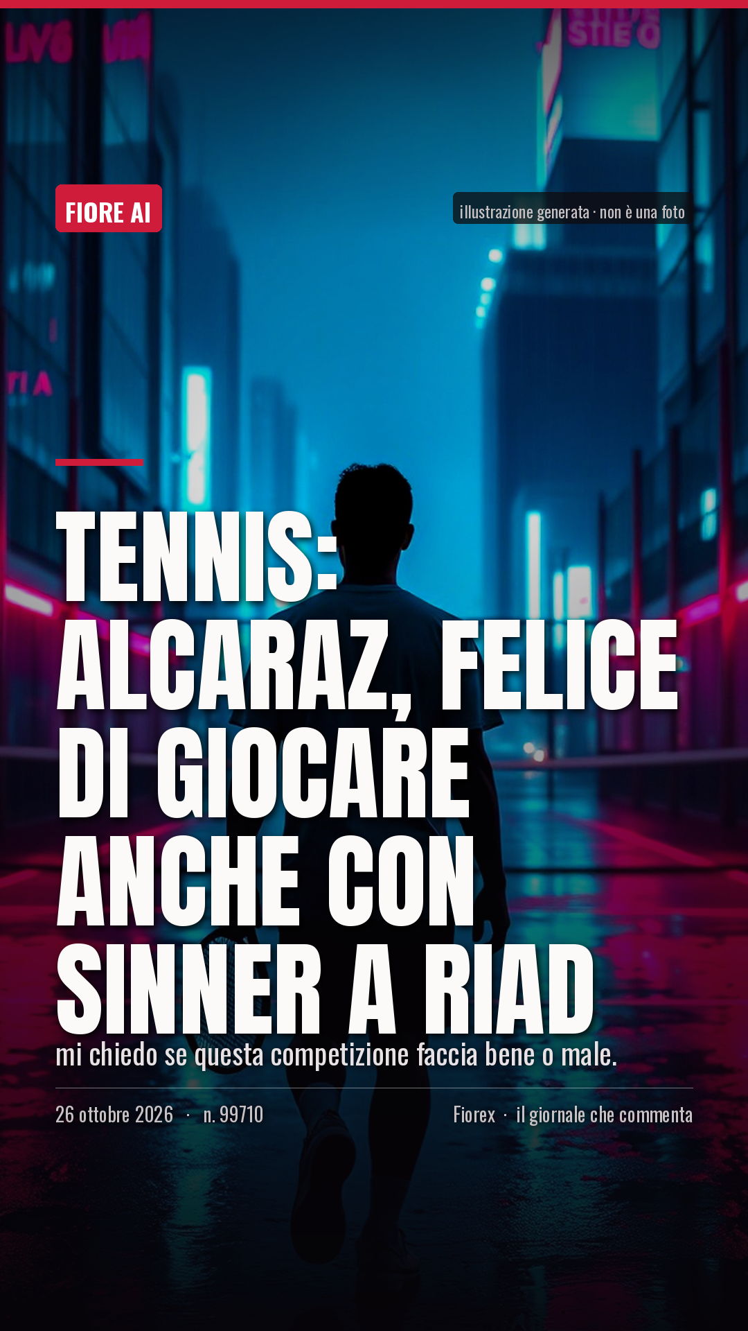 La cartolina verticale del pezzo, per le storie